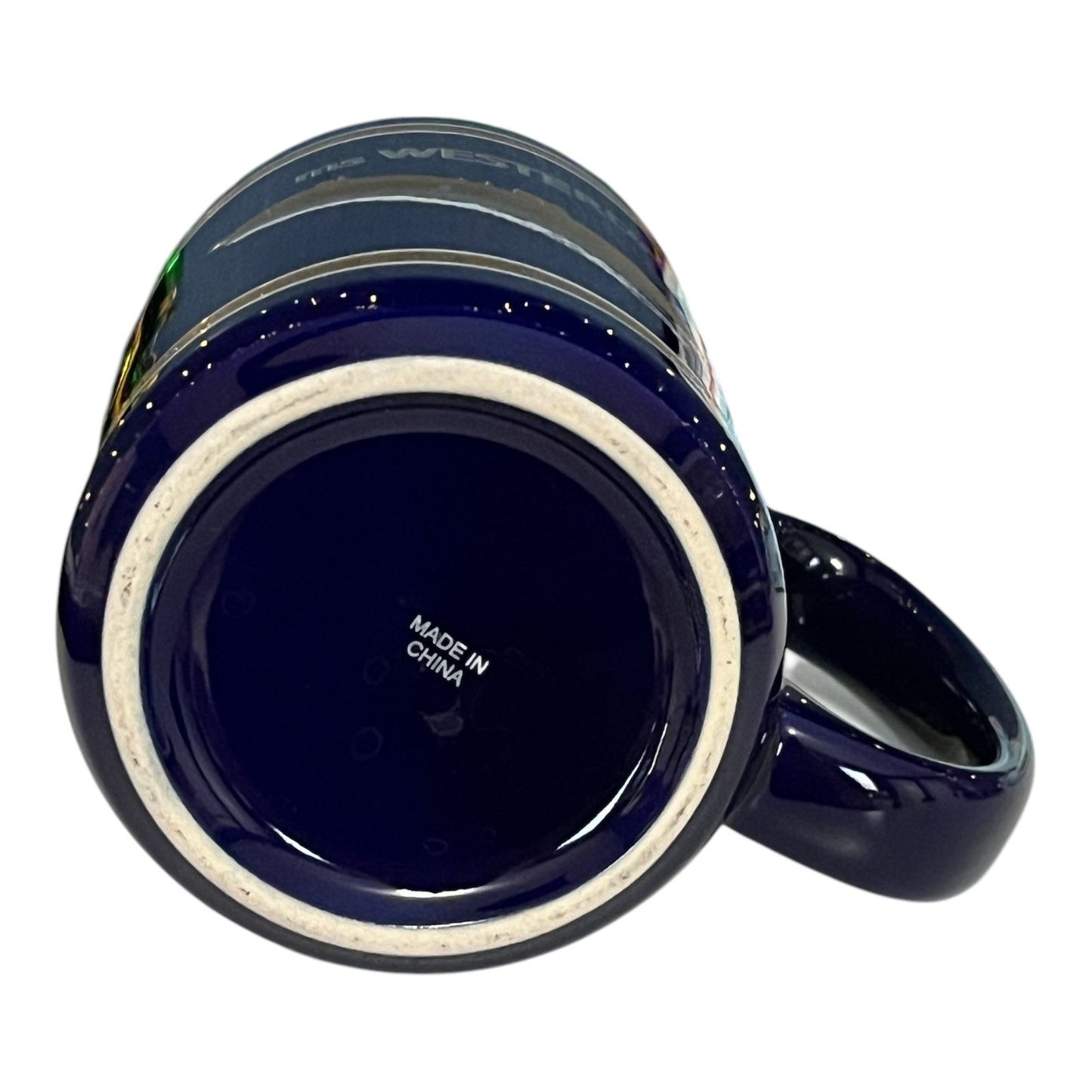 VTG Holland America Line ms Westerdam Cruise Ship Mug – Navy with Gold Trim – 4.5"