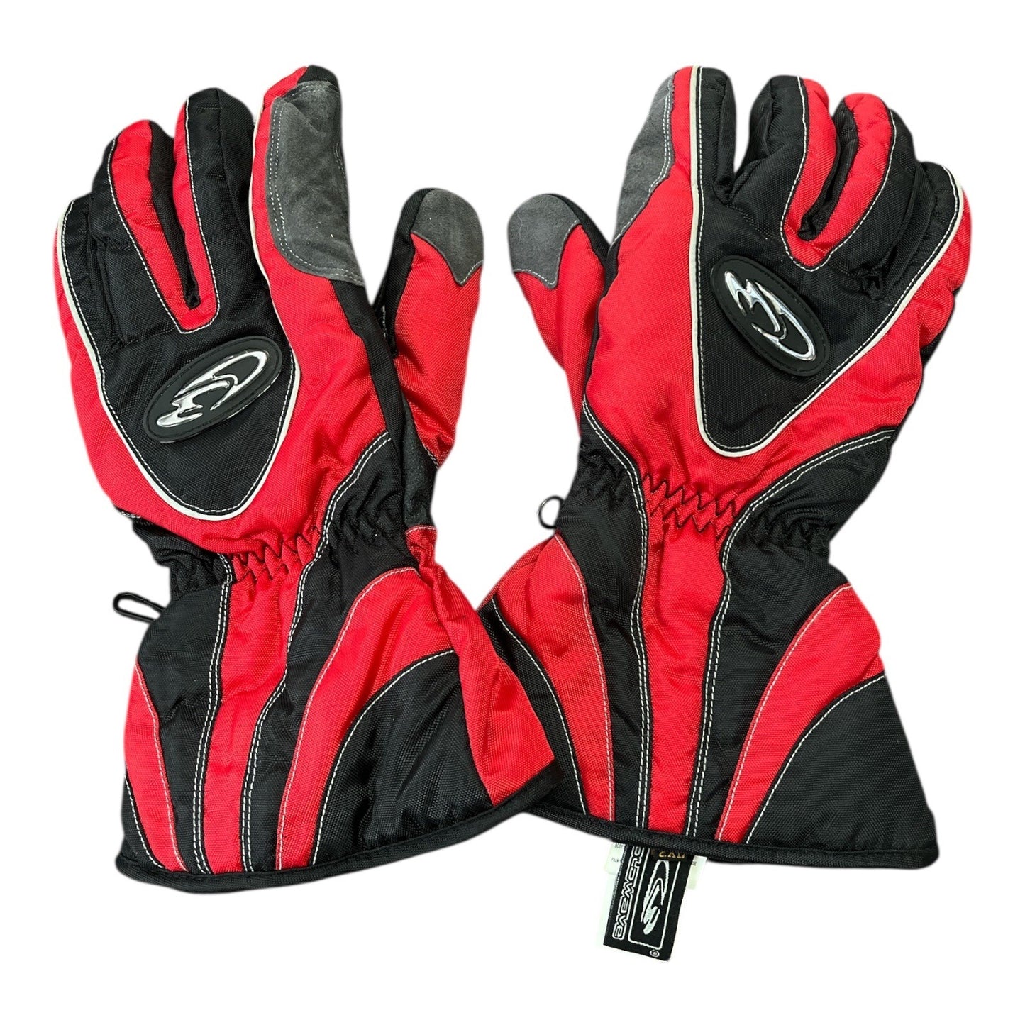 Coldwave Power Skin Polar Cap Gloves – Size 2XL – Waterproof & Insulated – Red/Black