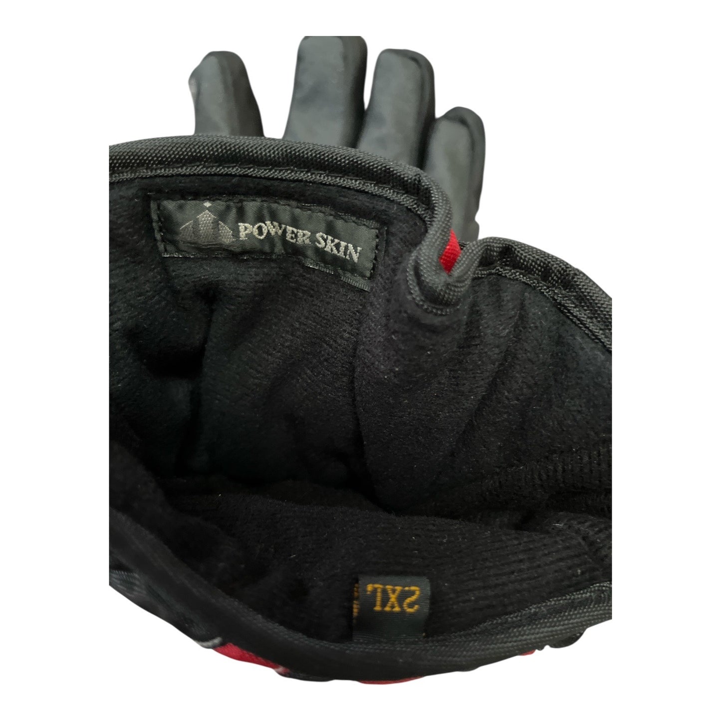 Coldwave Power Skin Polar Cap Gloves – Size 2XL – Waterproof & Insulated – Red/Black