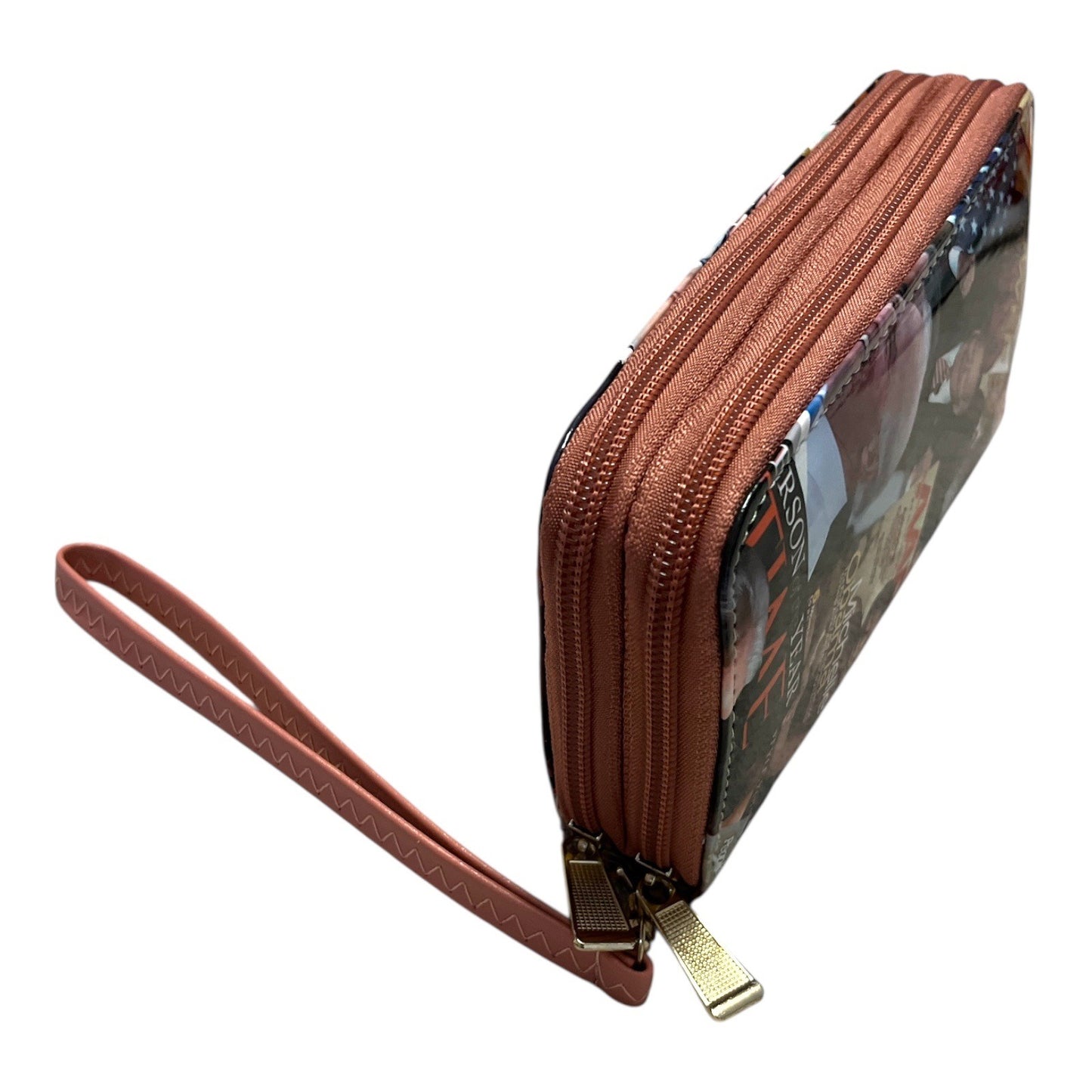 Political Magazine Collage Handbag & Wallet Set – Joe Biden, Barack & Michelle Obama, Kamala Harris