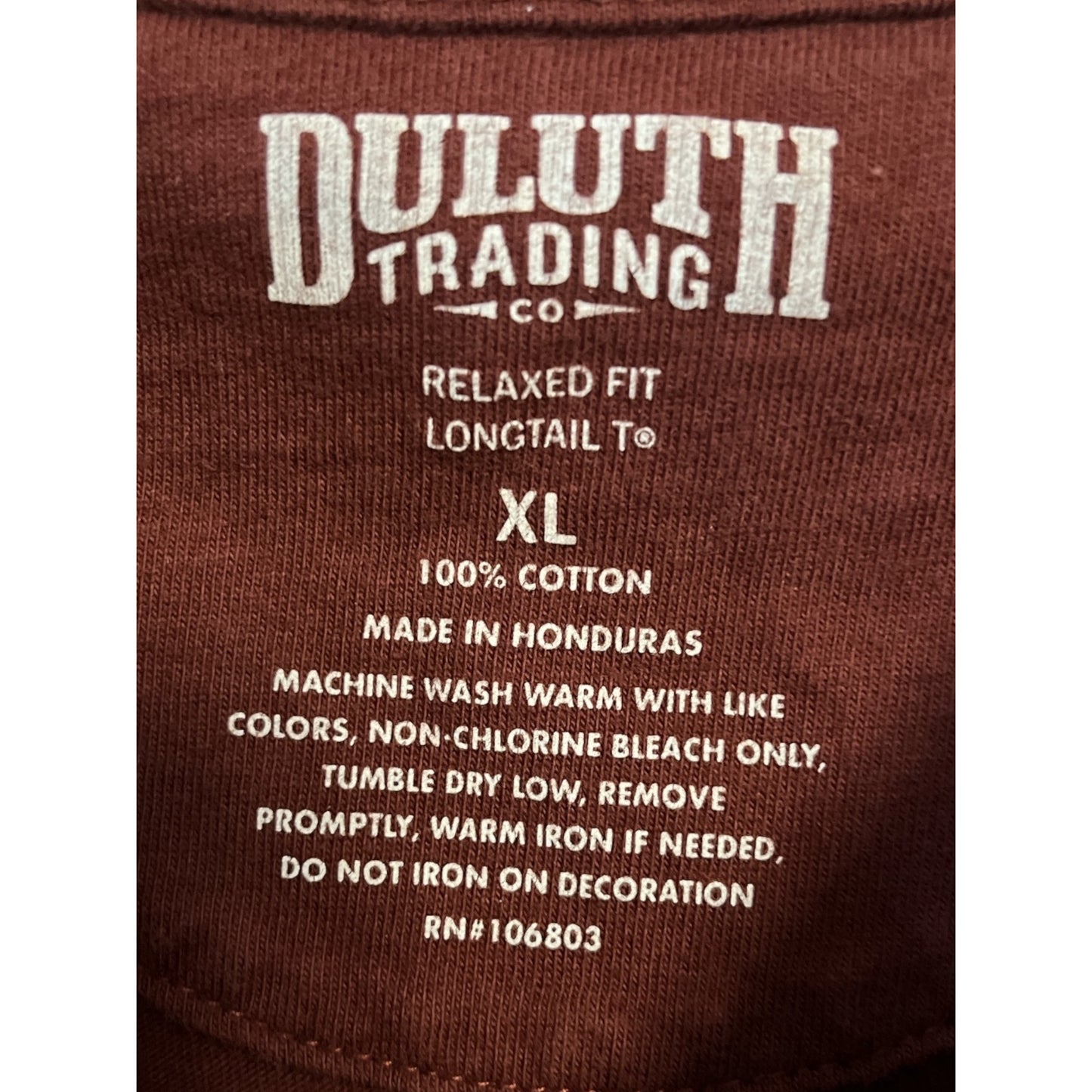 Duluth Trading Co. XL Sleeveless Beaver Graphic Shirt – Relaxed Fit Longtail T – 100% Cotton