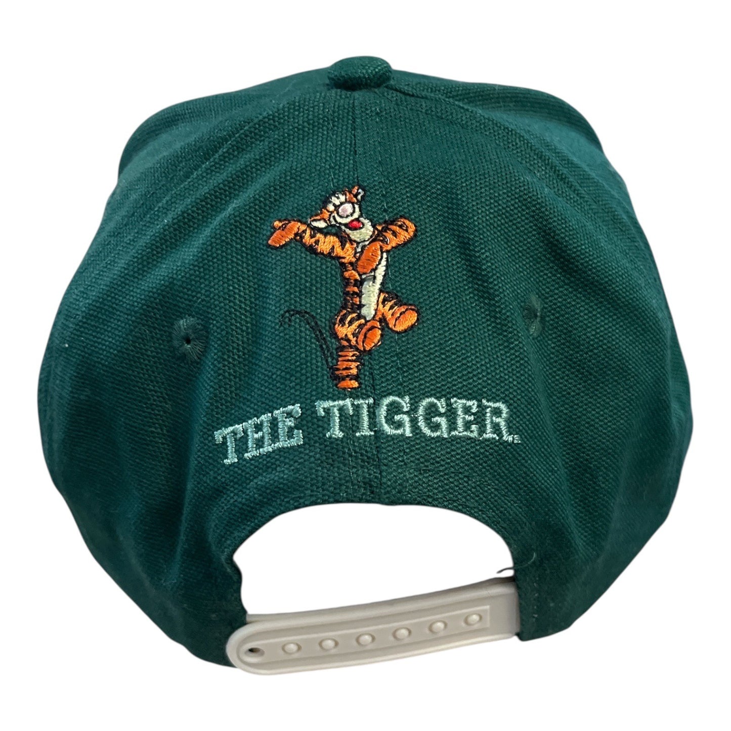 Vintage 90s Disney Tigger Snapback Hat by Mickey, Inc. – "The Stripes, The Springs, The Bounce" – Made in Taiwan