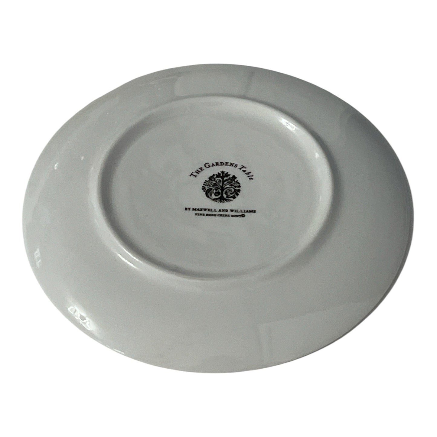 Maxwell & Williams The Gardens Table Botanic Plates – False Sarsaparilla – 2007 – Fine Bone China