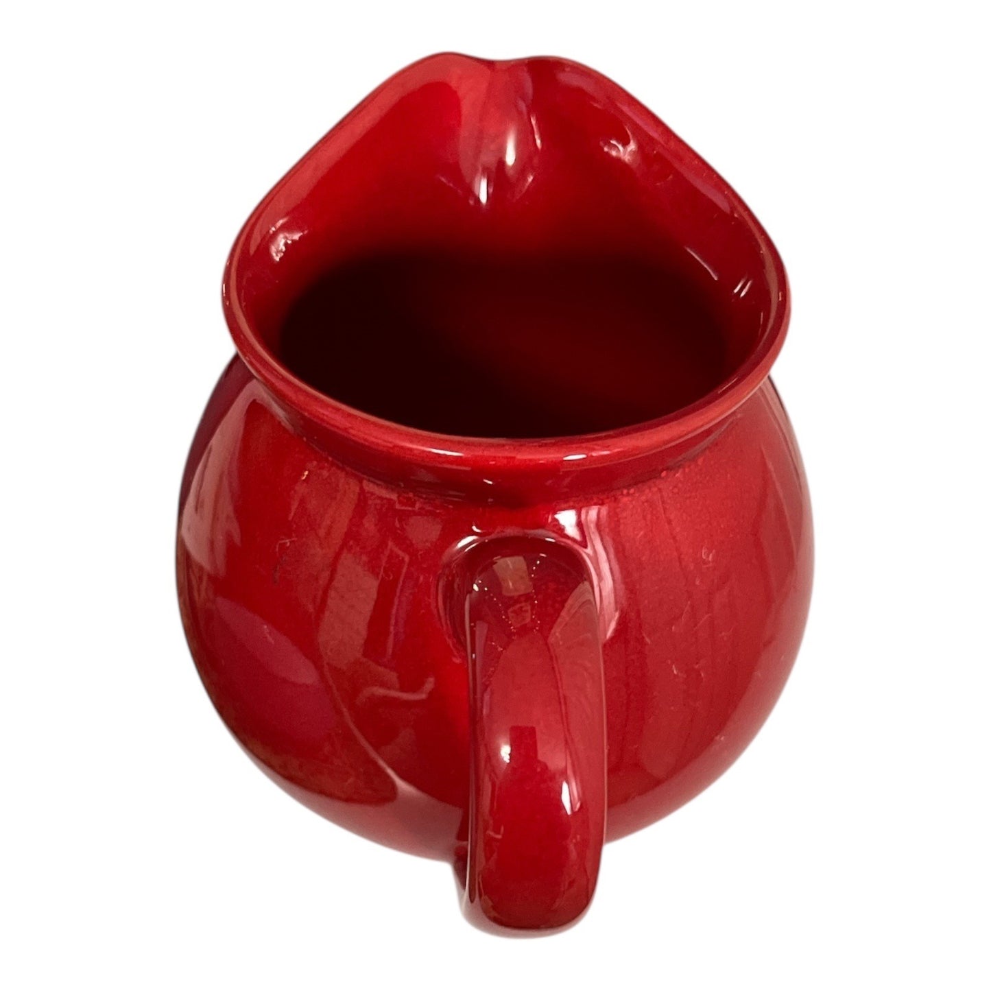 Waechtersbach Germany Red Creamer Pitcher – Dishwasher Safe, 2011