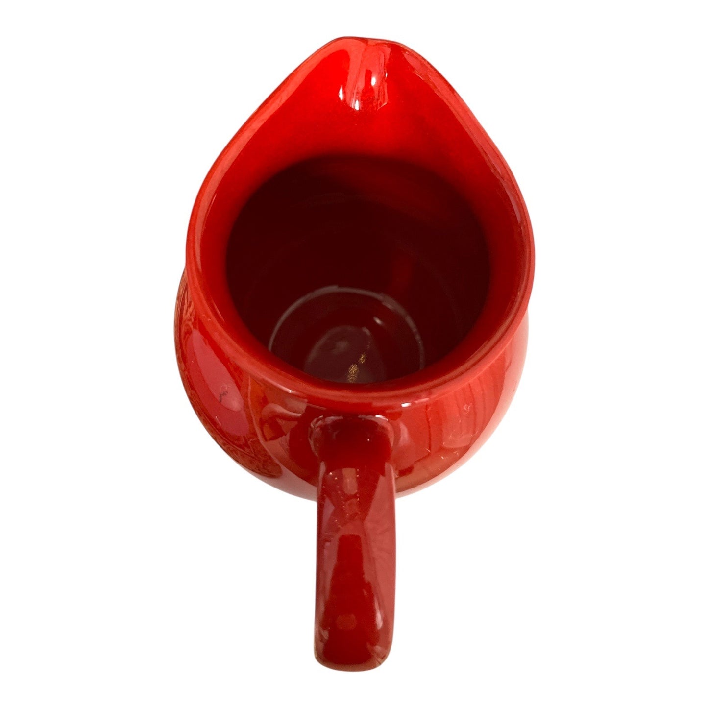 Waechtersbach Germany Red Creamer Pitcher – Dishwasher Safe, 2011
