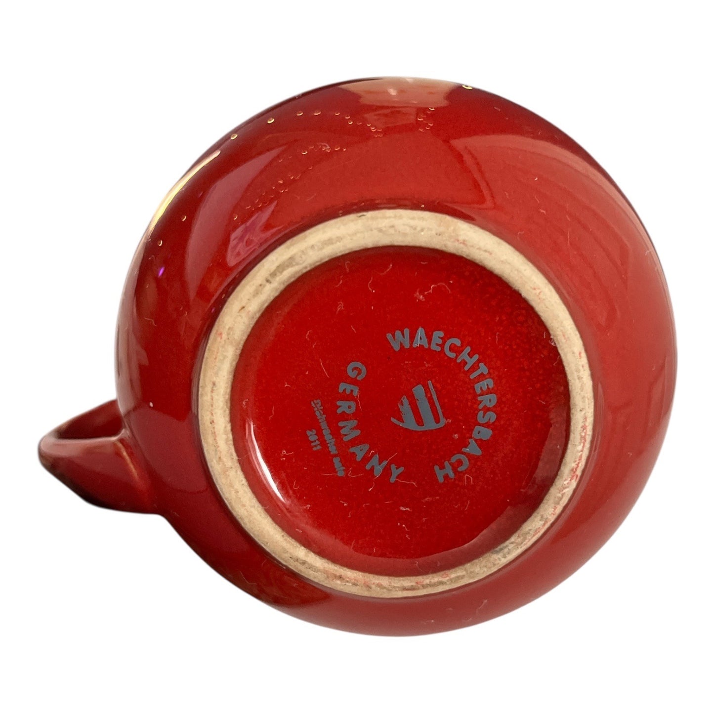 Waechtersbach Germany Red Creamer Pitcher – Dishwasher Safe, 2011