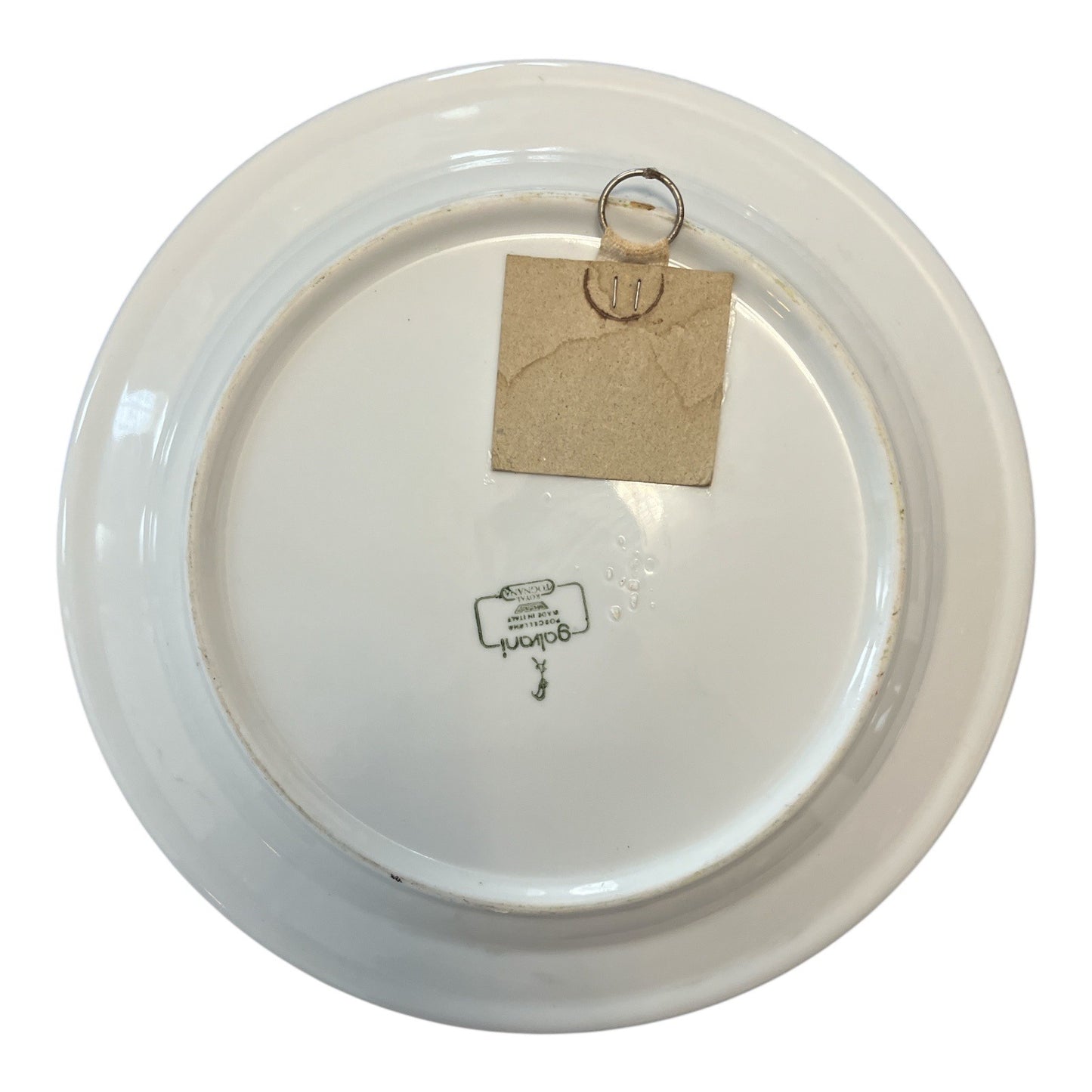 1970s-80s Galvani Royal Tognana Souvenir Plate – Ricordo della Sicilia – St. Rosalia