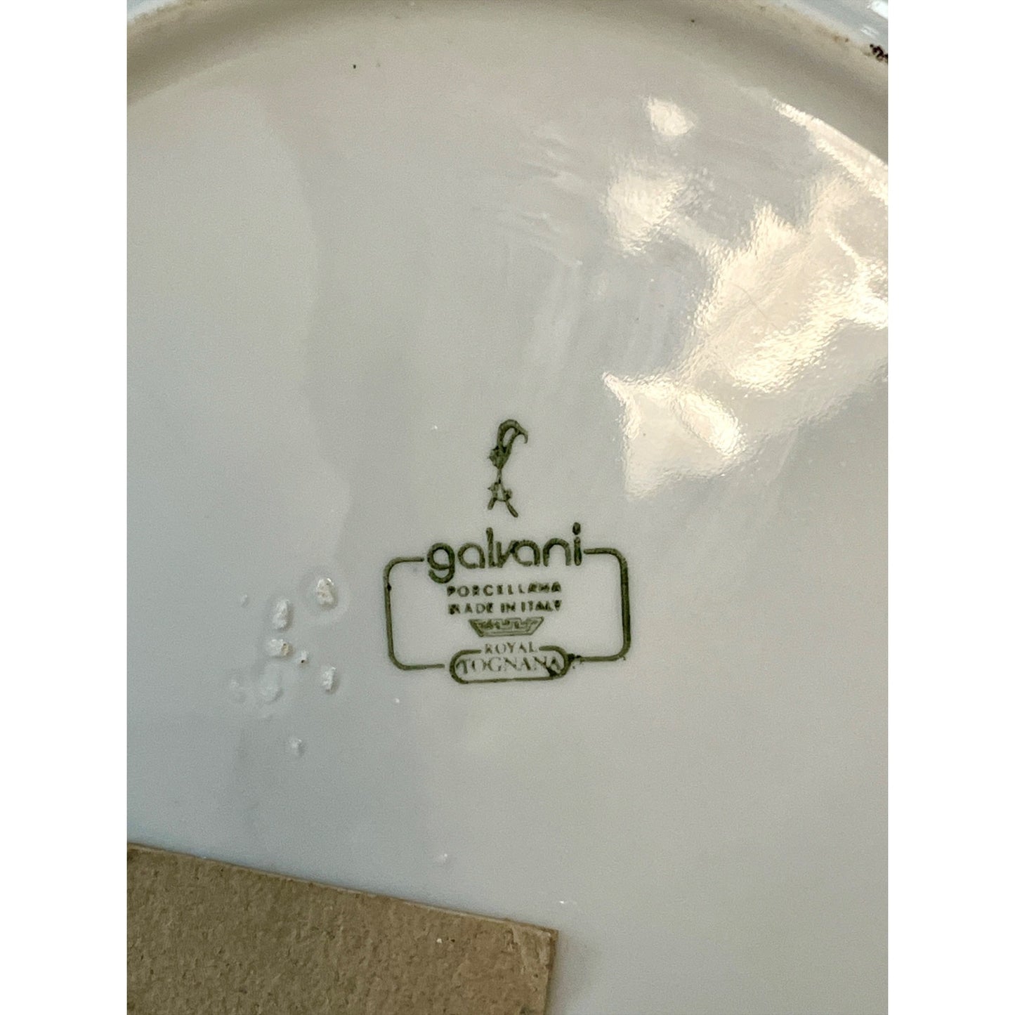 1970s-80s Galvani Royal Tognana Souvenir Plate – Ricordo della Sicilia – St. Rosalia