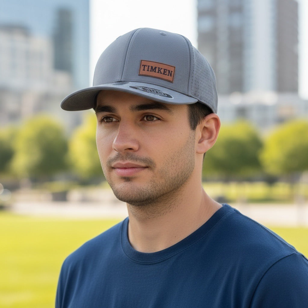 Timken CapAmerica Flexfit 110 Gray Snapback Hat OSFM