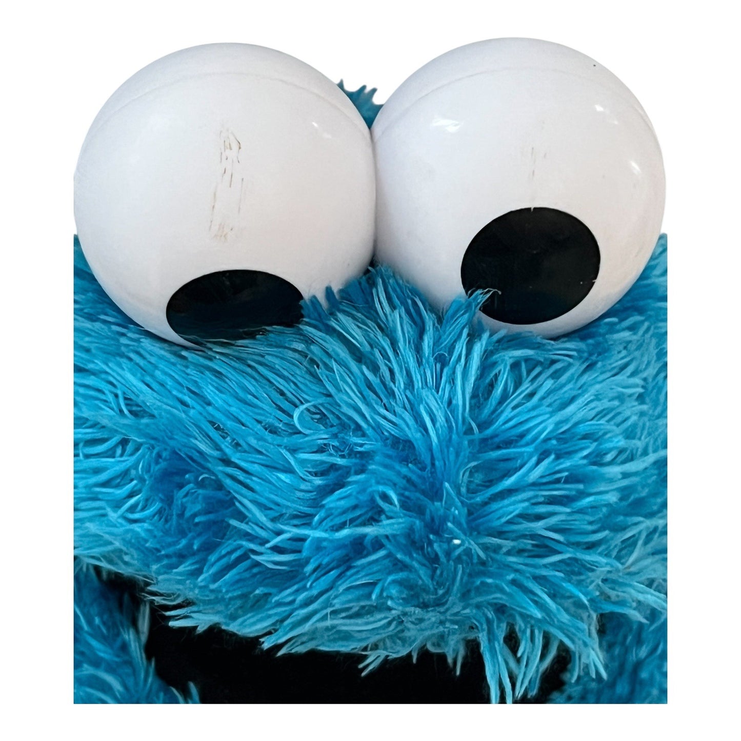 2017 Hasbro Sesame Street Talking Cookie Monster Plush Toy – 14” – Interactive – Shakes & Talks – Blue Fuzzy