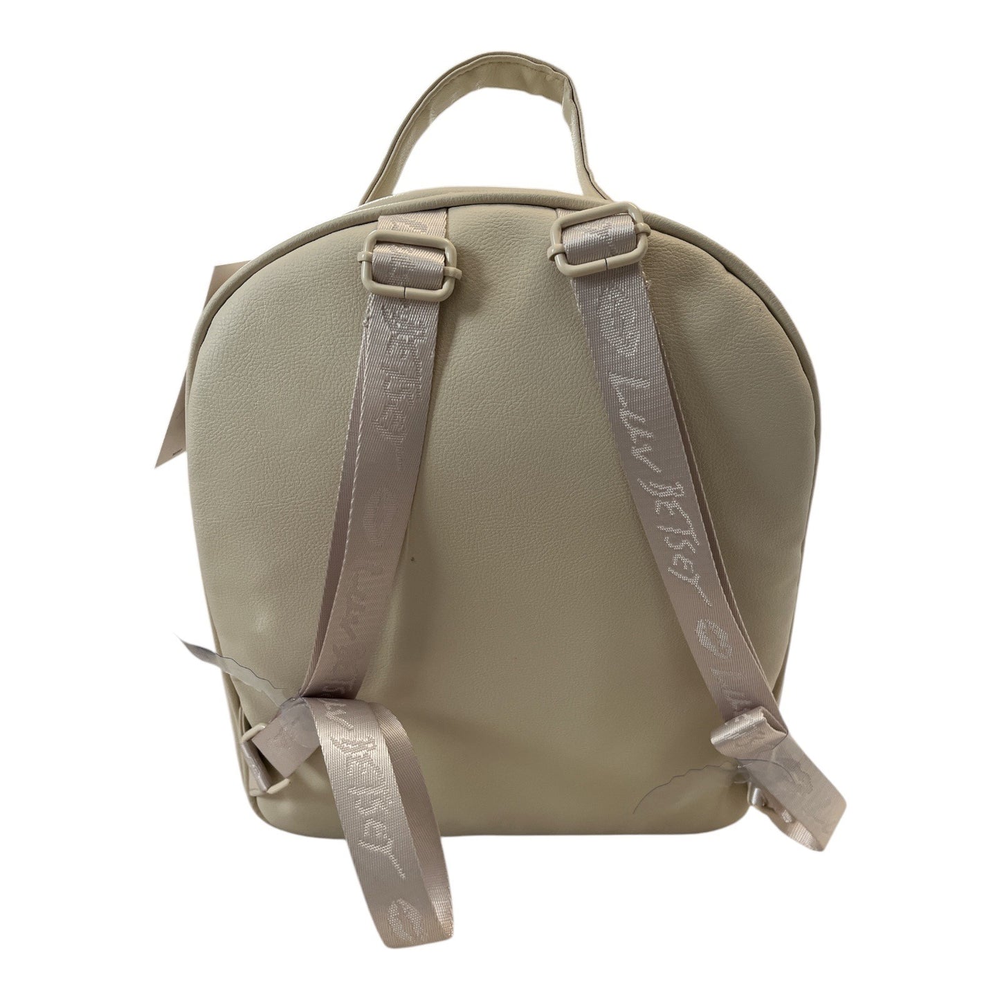 Betsey Johnson Luv Betsey Backpack and Pouch Set – "Love Letters Only" – Beige, Navy, Red – NWT
