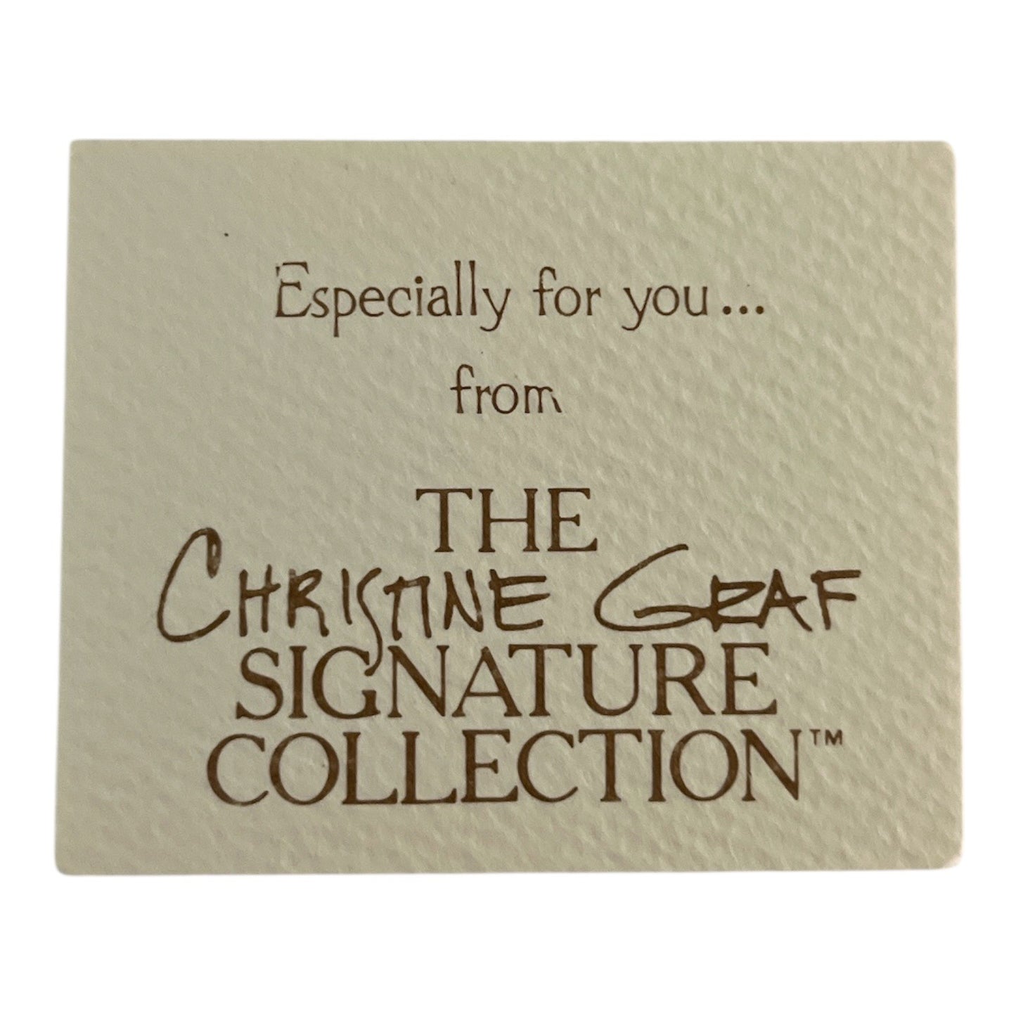 Vintage 1986 Christine Graf Signature Collection Wooden Box – American Greetings Folk Art Croquet Scene