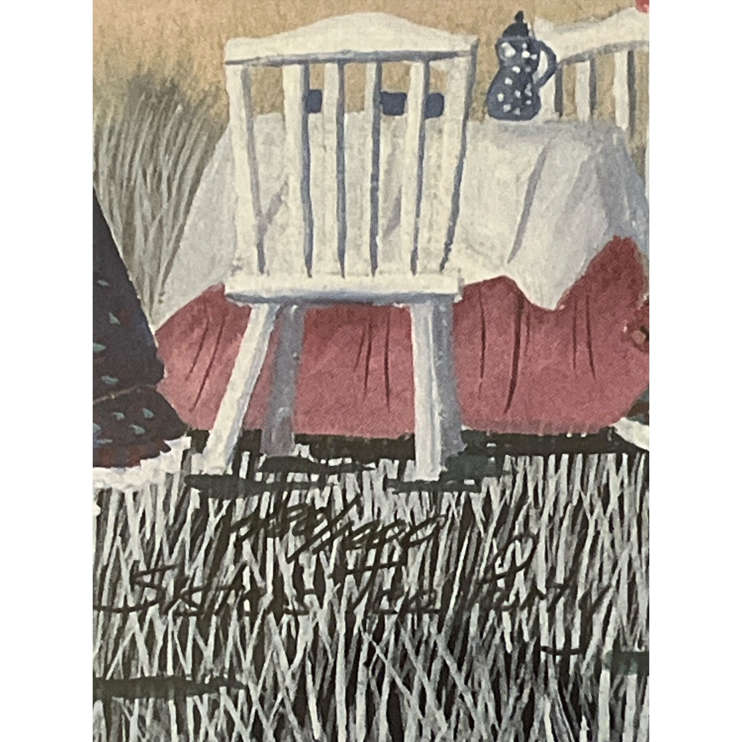 Catherine Karnes Munn Limited Edition Print – Sister’s Tea Party – Signed COA