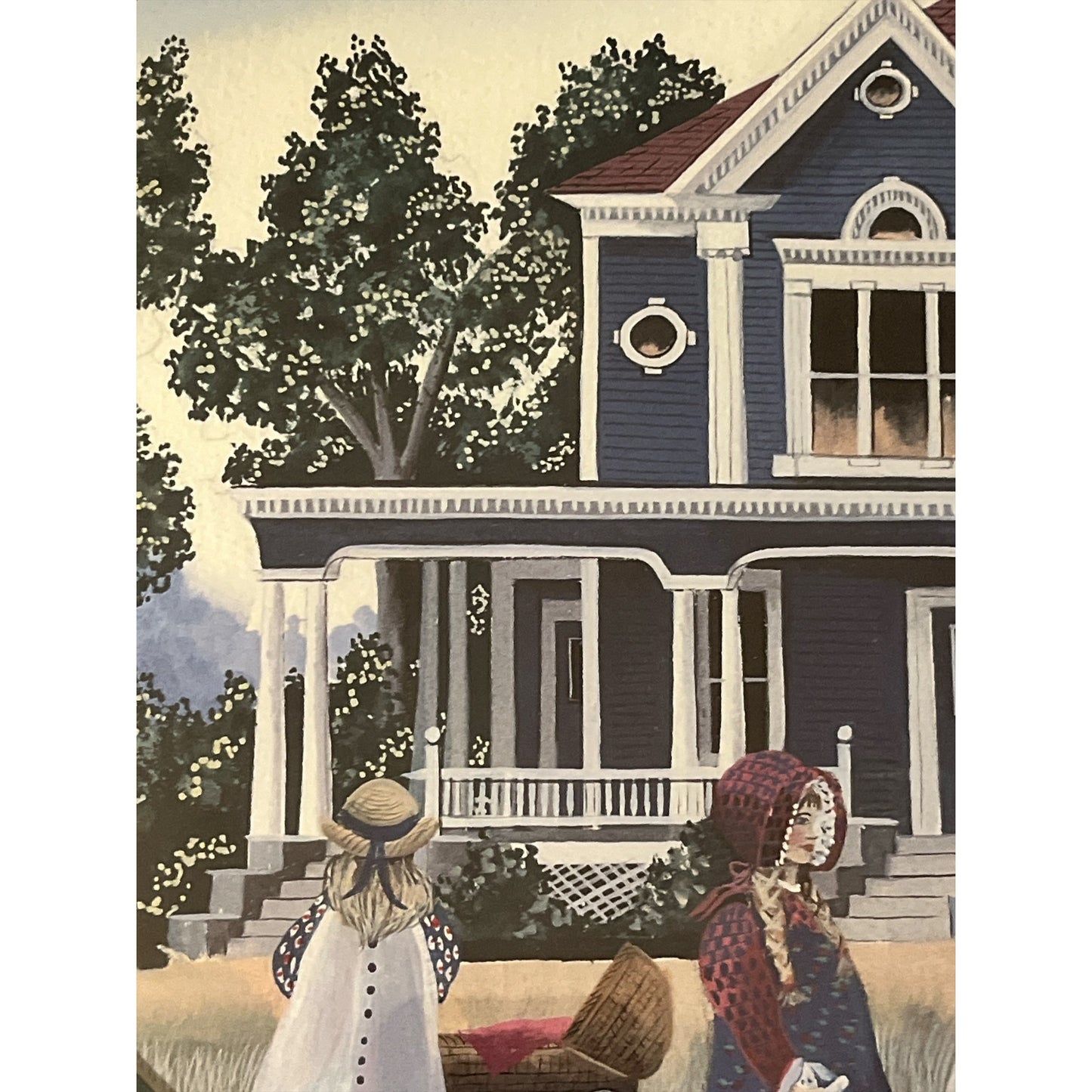 Catherine Karnes Munn Limited Edition Print – Sister’s Tea Party – Signed COA