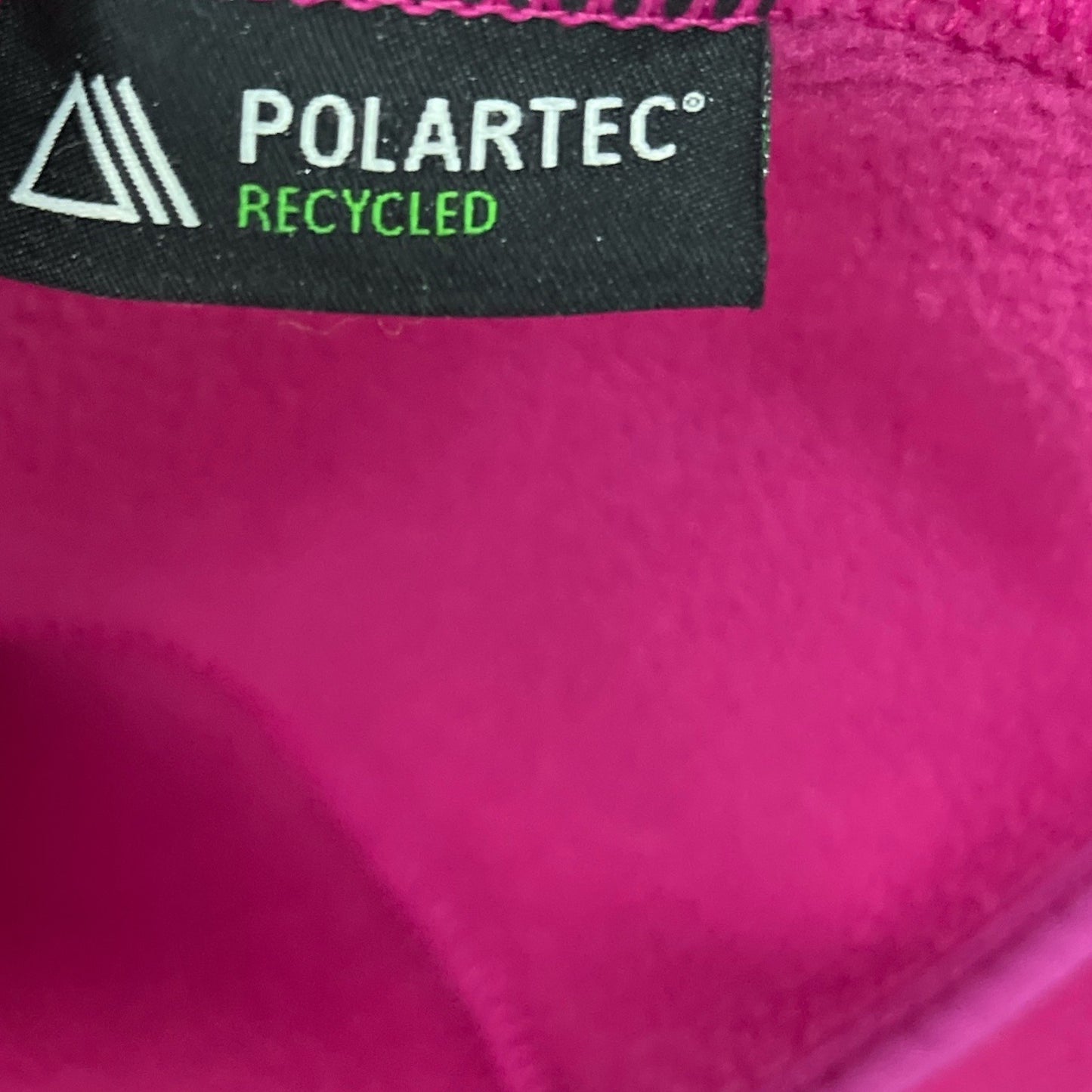 L.L. Bean Women’s Small Fuchsia Pink Full-Zip Fleece Jacket – Polartec Recycled