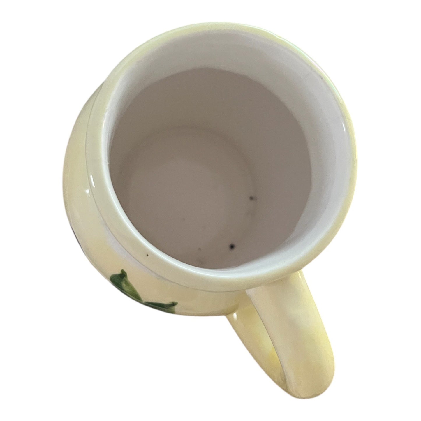 Vintage Alco Ceramic Mug – Grapes & Green Band Design 80s-90s