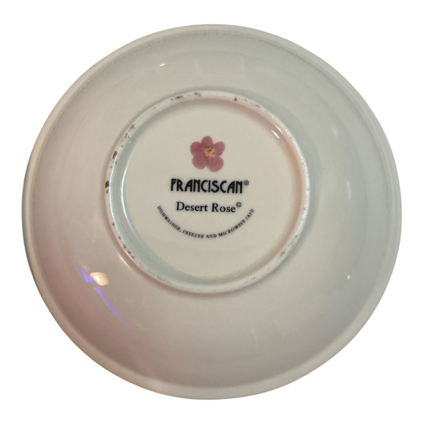 Franciscan Desert Rose 5" Fruit or Sauce Bowl – Made in China, 2000s