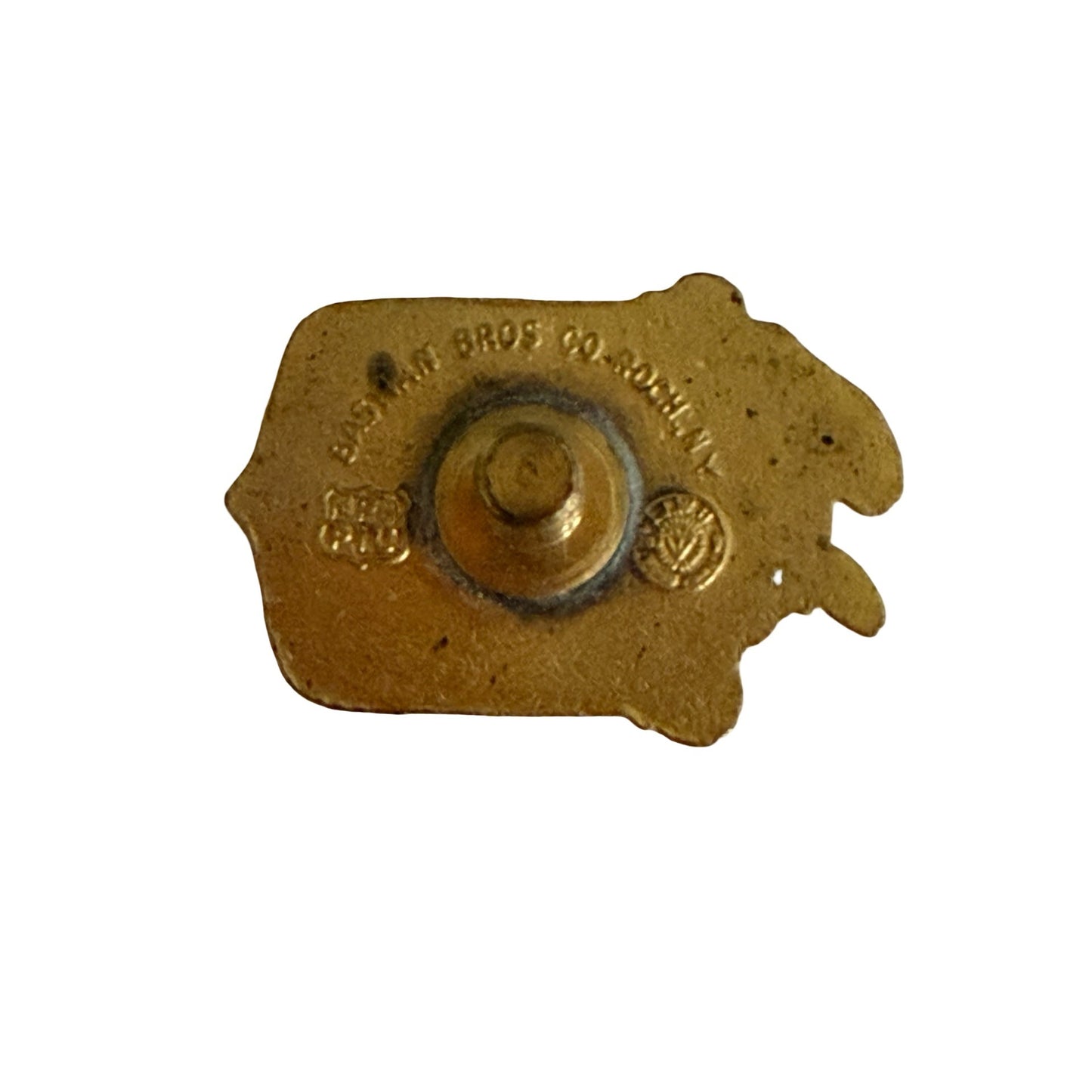 Vintage UHAA Member Lapel Pin Bastian Bros Screw Back United Horological Association of America Watchmaker