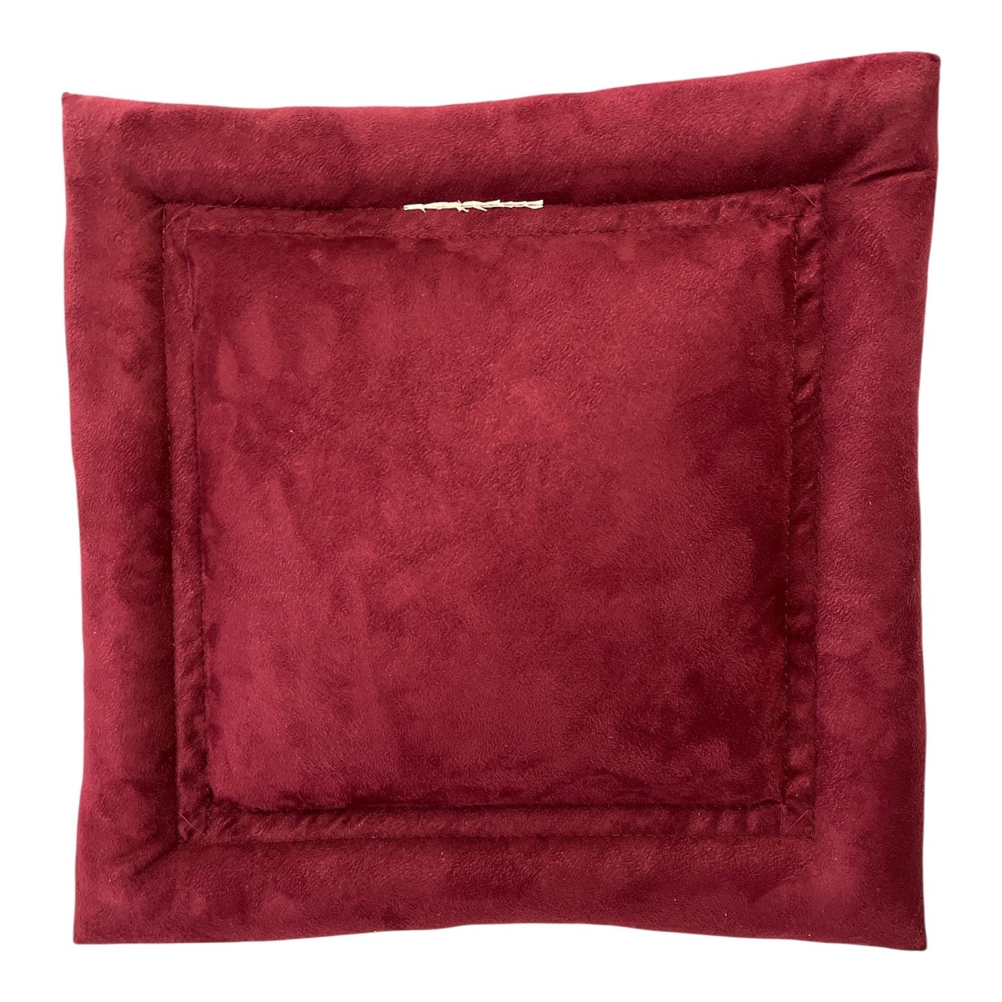 Y2K Hog Wild Peeramyd Pillow Stand – Burgundy Sueded Tablet & Book Holder, Hands-Free Support
