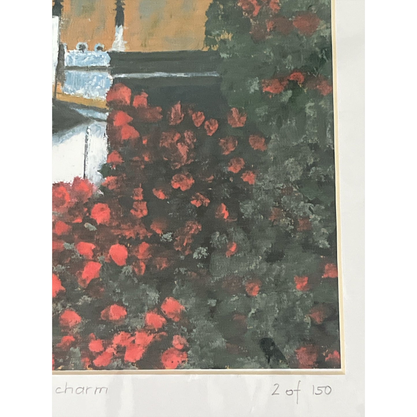 Susan Burke “Southern Charm” Limited Edition Print – 2 of 150 – 14" x 11" Matted