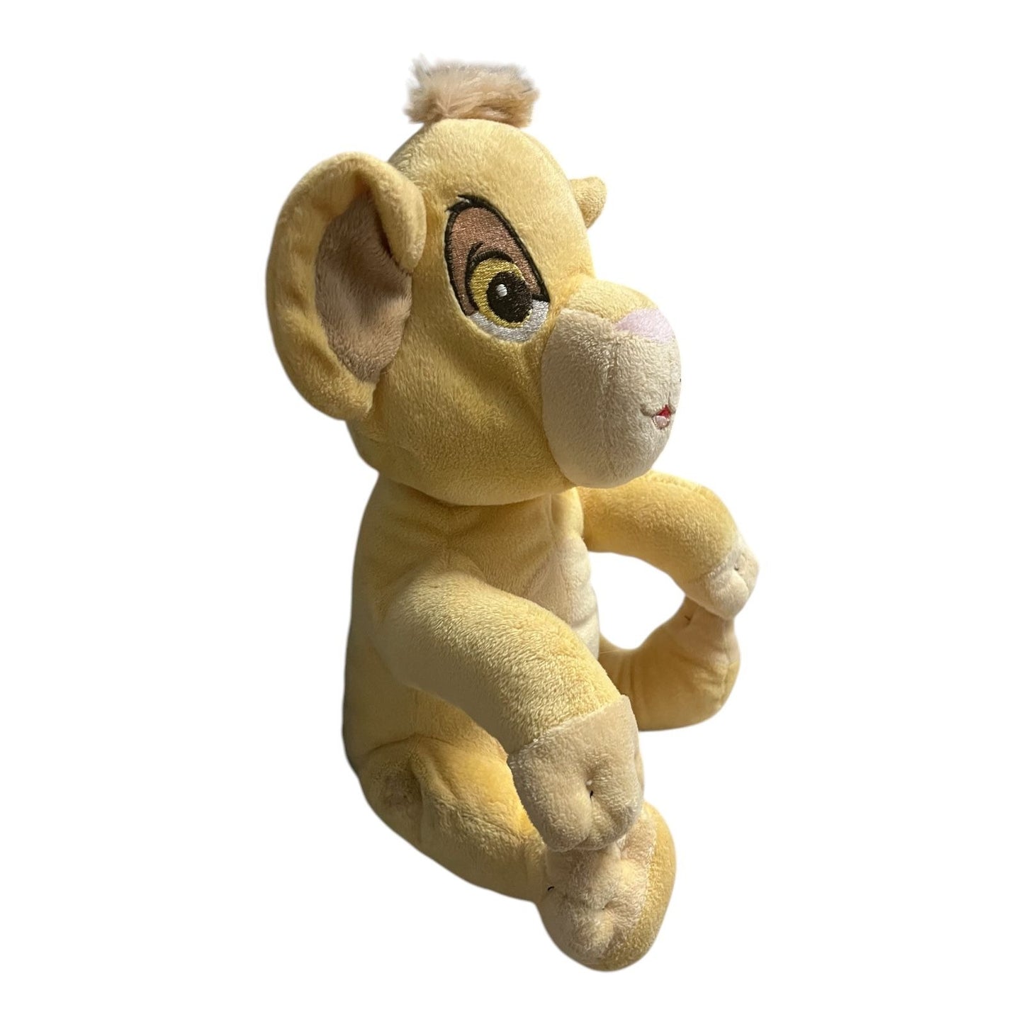 Disney The Lion King Simba Plush Stuffed Animal – Yellow Tan – Disney Store 12"