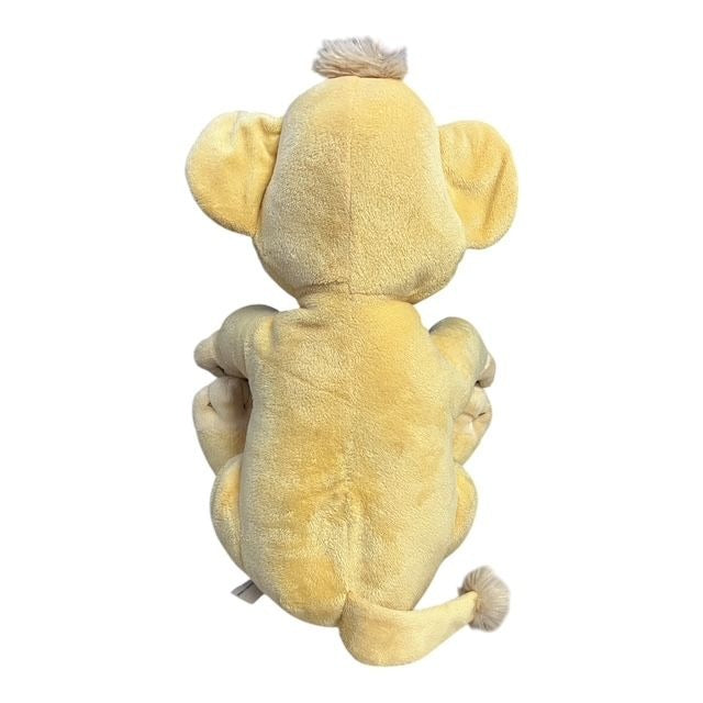 Disney The Lion King Simba Plush Stuffed Animal – Yellow Tan – Disney Store 12"