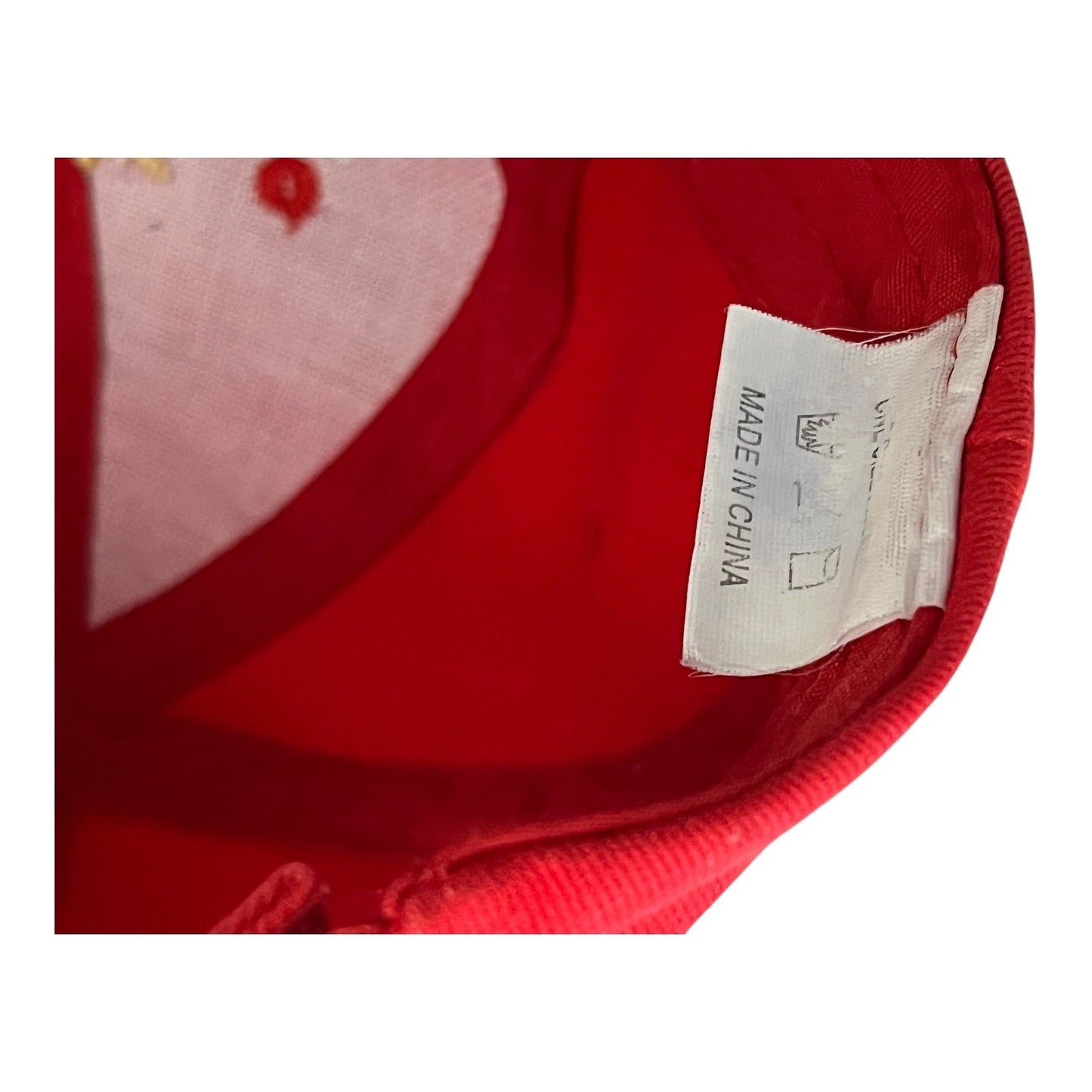 Polska Red Baseball Cap – Silver Embroidered Polish Eagle – Adjustable Strapback