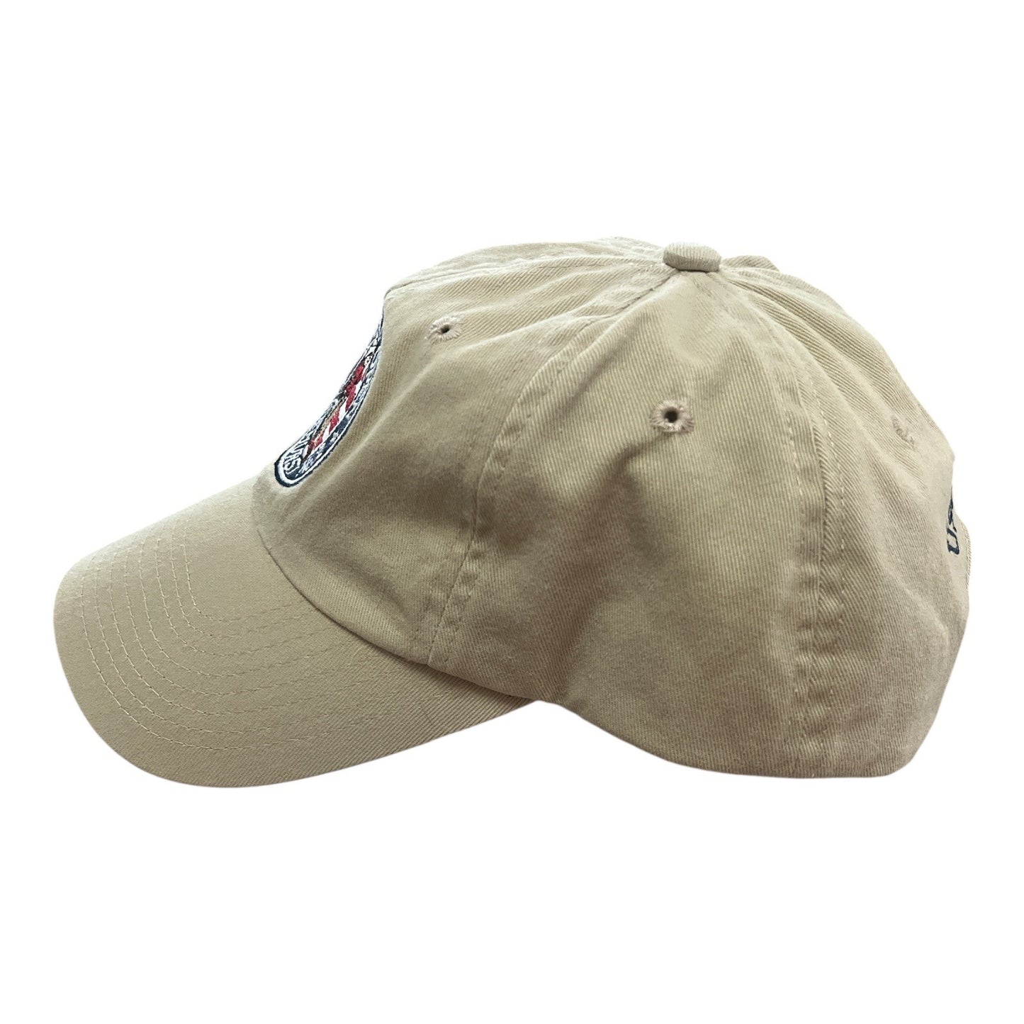 2005 U.S. Open Pinehurst No. 2 Hat – USGA Member Embroidered Cap – Adjustable Khaki Baseball Hat