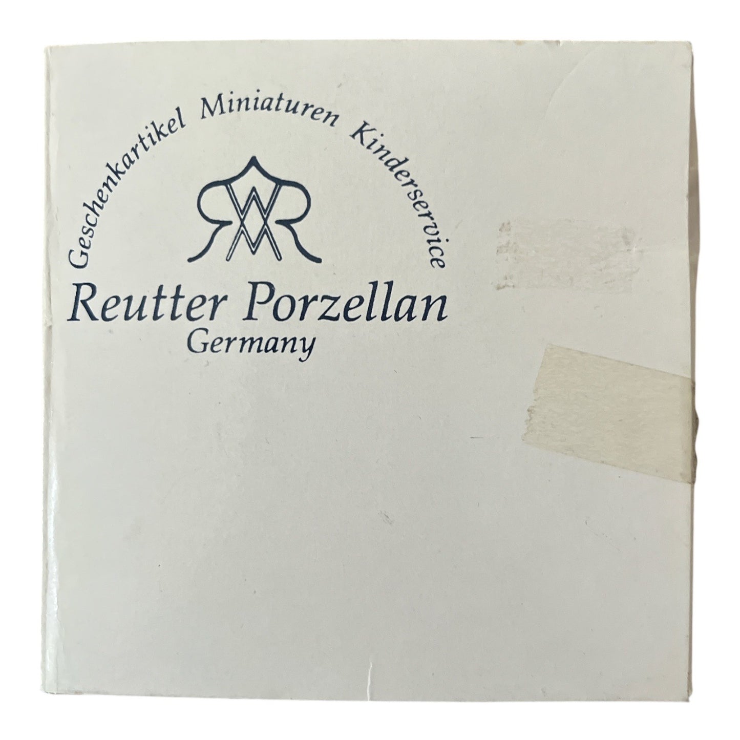 Reutter Porzellan Miniature Plate – Rothenburg ob der Tauber, Plönlein | Germany Souvenir with Box