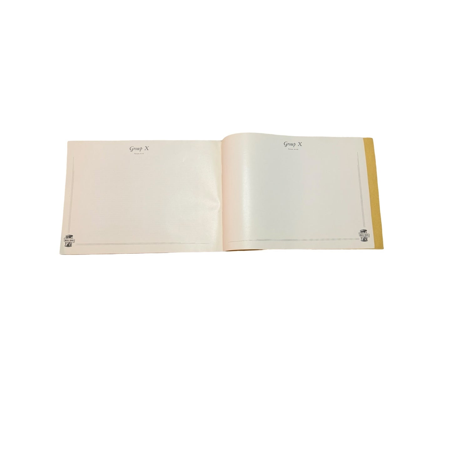 Album of Progress Sabbath School Investment Fund Centennial Anniversary 1844-1944 Photo Album Scrapbook Unused