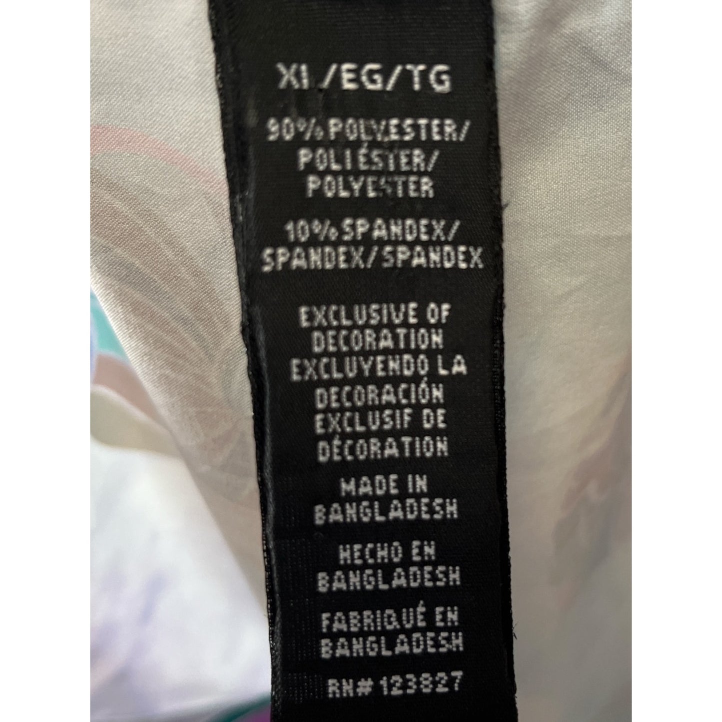 Fresh Princes of Bel-Air Mushroom Print Button-Up Shirt XL Colorful Y2K Style