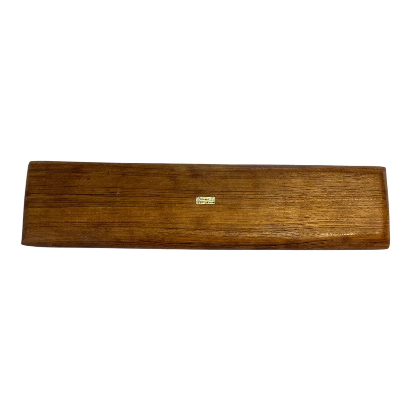 Vintage Teak Wood Divided Tray – 4 Section Snack or Condiment Server – Thailand – Mid-Century Modern