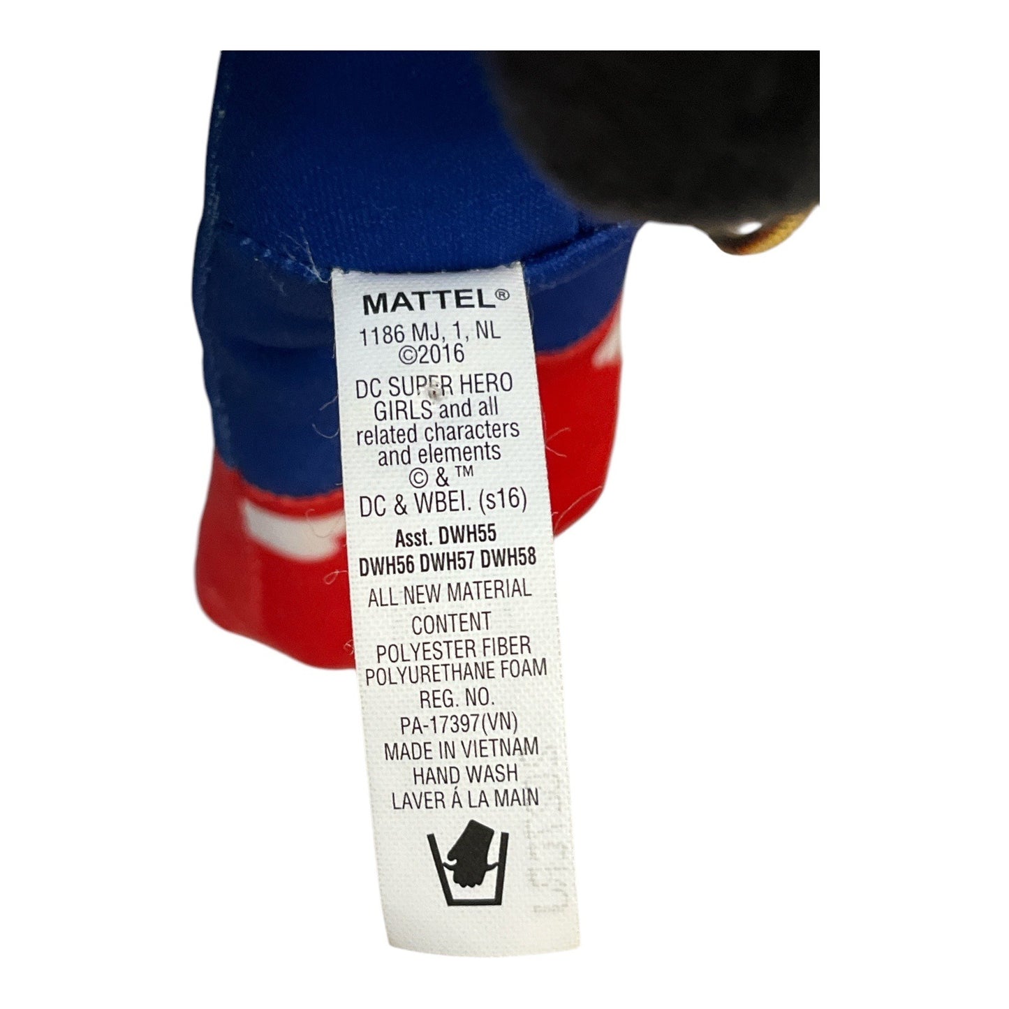 Wonder Woman Plush 12” Mattel 2016 DC Super Hero Girls Doll Lasso of Truth