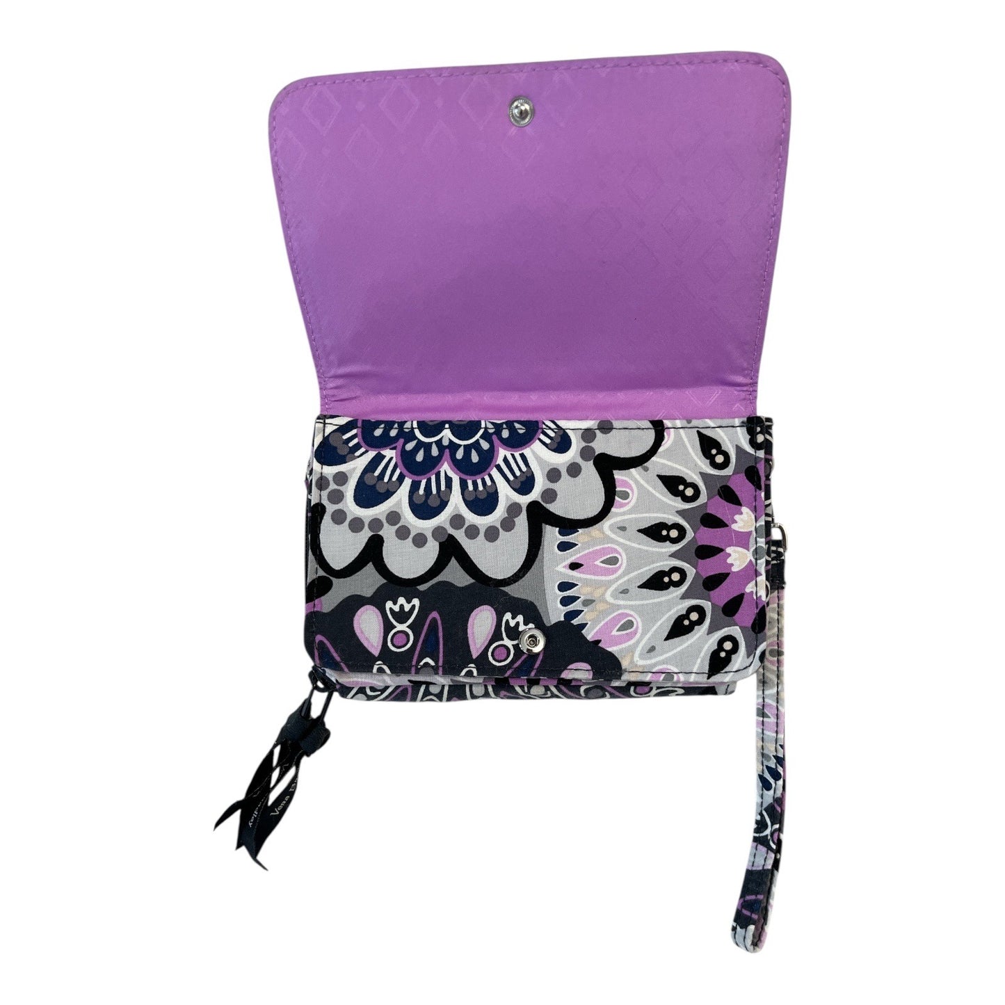 Vera Bradley “Purple Mandala” Crossbody + RFID Smartphone Wristlet – Retired Pattern