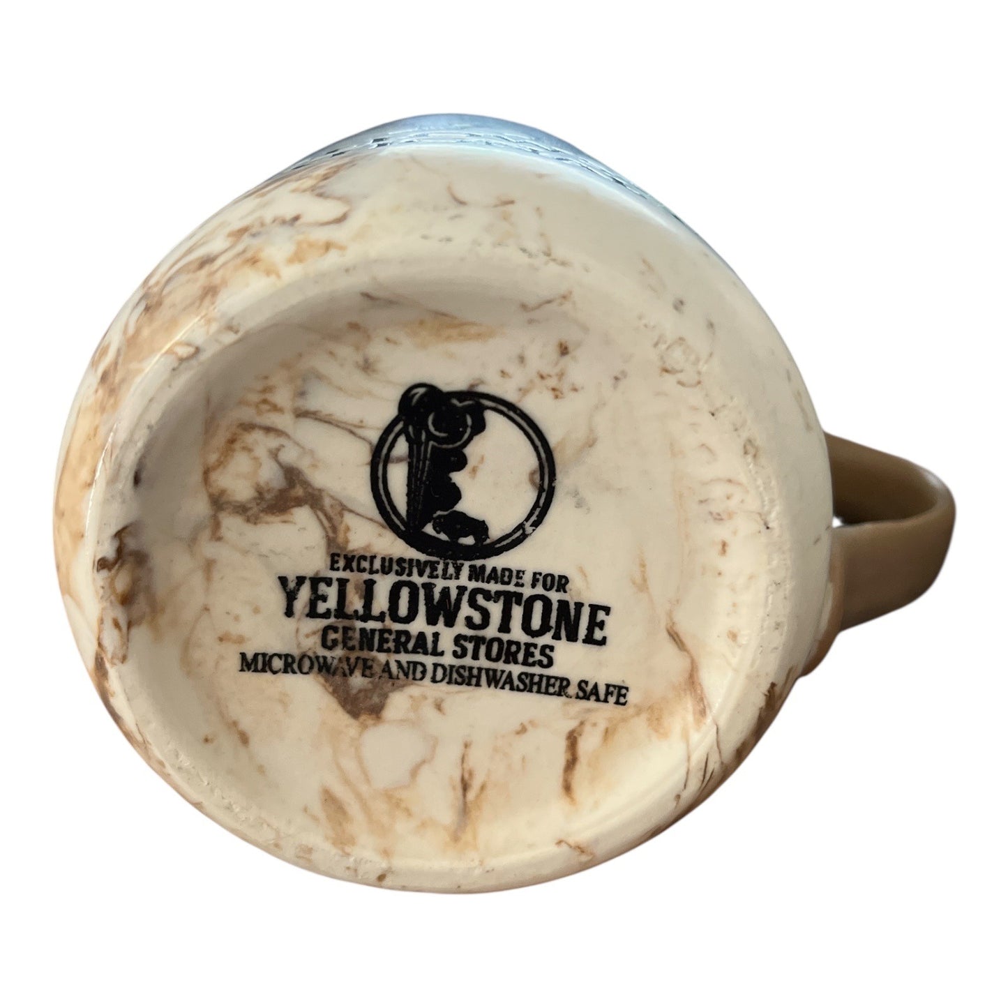 Yellowstone National Park Souvenir Mug | Bear Silhouette | 4.25” Tall Ceramic Cup