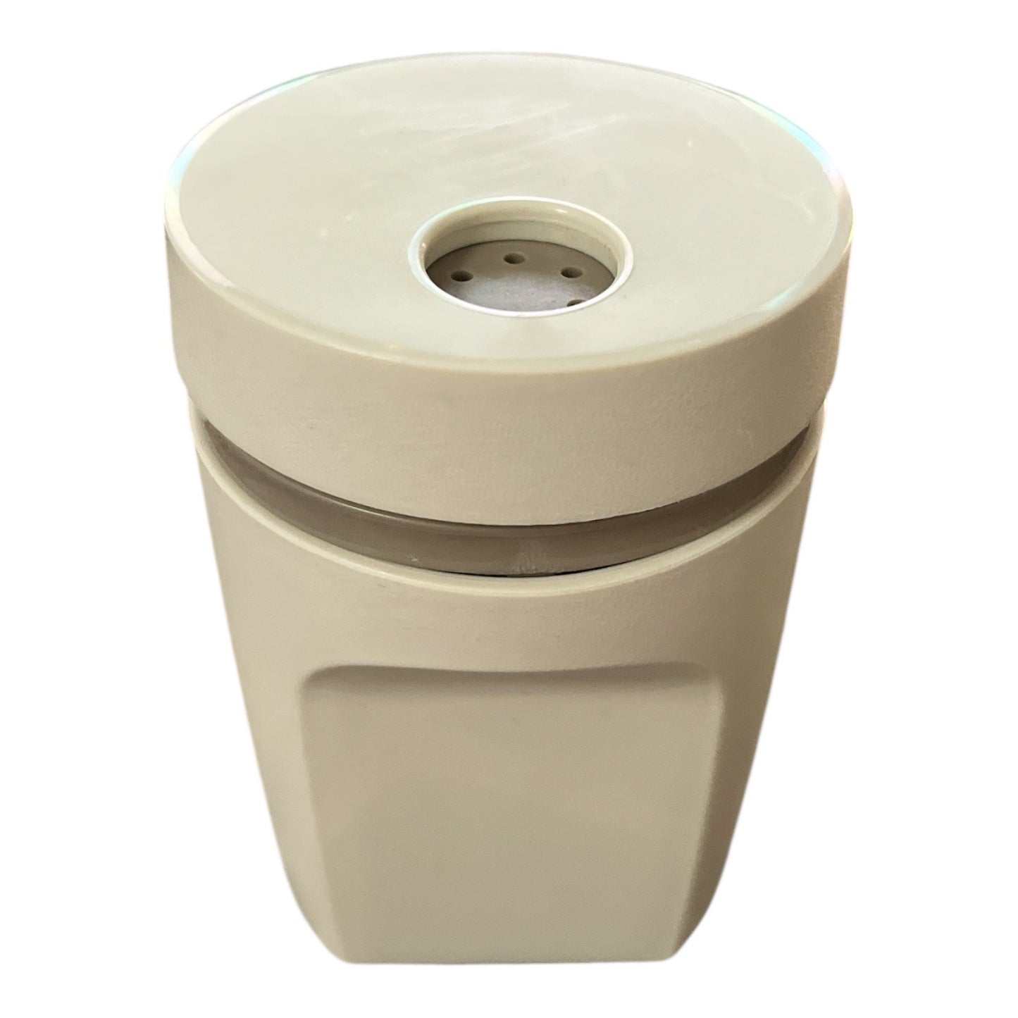 Vintage Tupperware Shaker Dispenser 1471-5 | Beige Modular Mate | 3-Piece Set | Made in USA