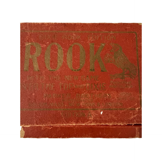 1913 Rook Card Game Dixie Rook Edition Parker Brothers Complete Deck With Rules Box