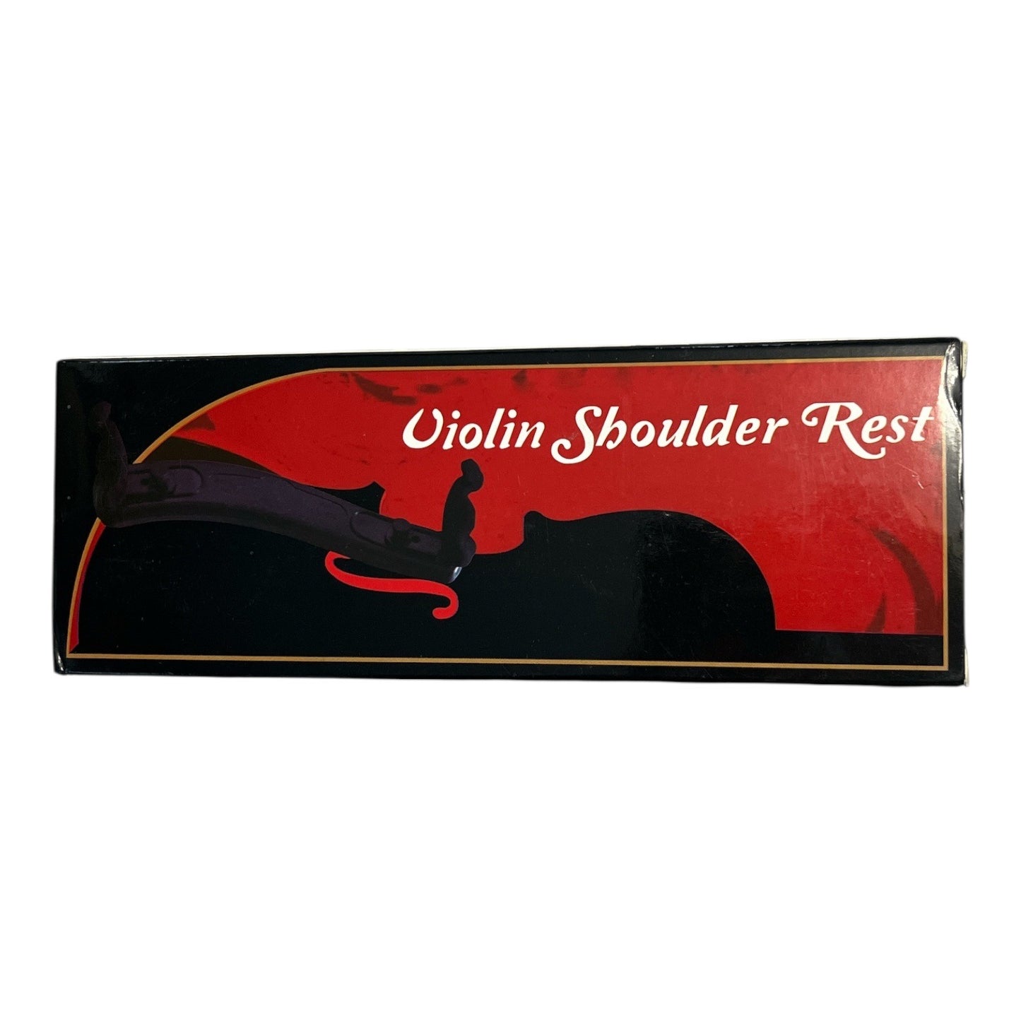 Violin Shoulder Rest – Adjustable Comfort Fit with Foam Pad & Silicone Feet – Open Box, New