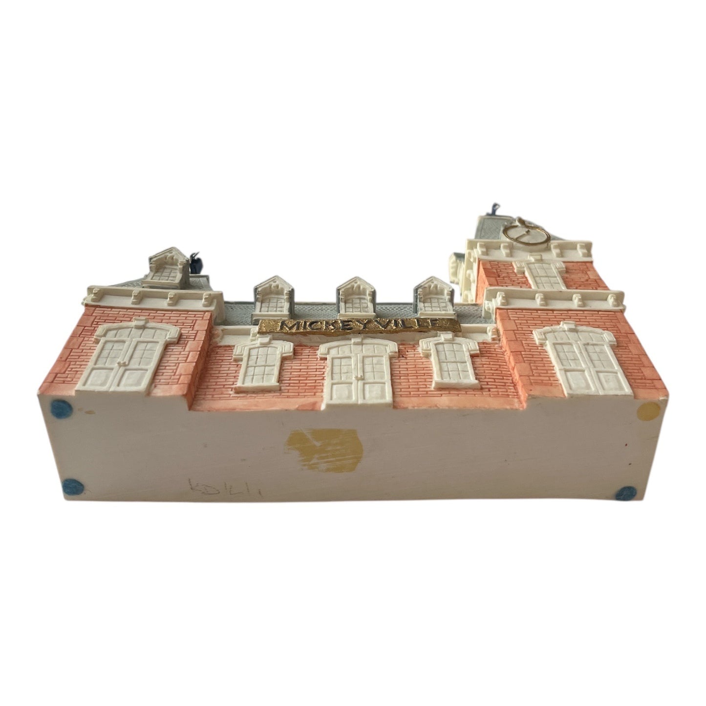 Mickeyville Disney Village Building Figurine – 7 x 6.75 x 1.5 in – Decorative Display Piece