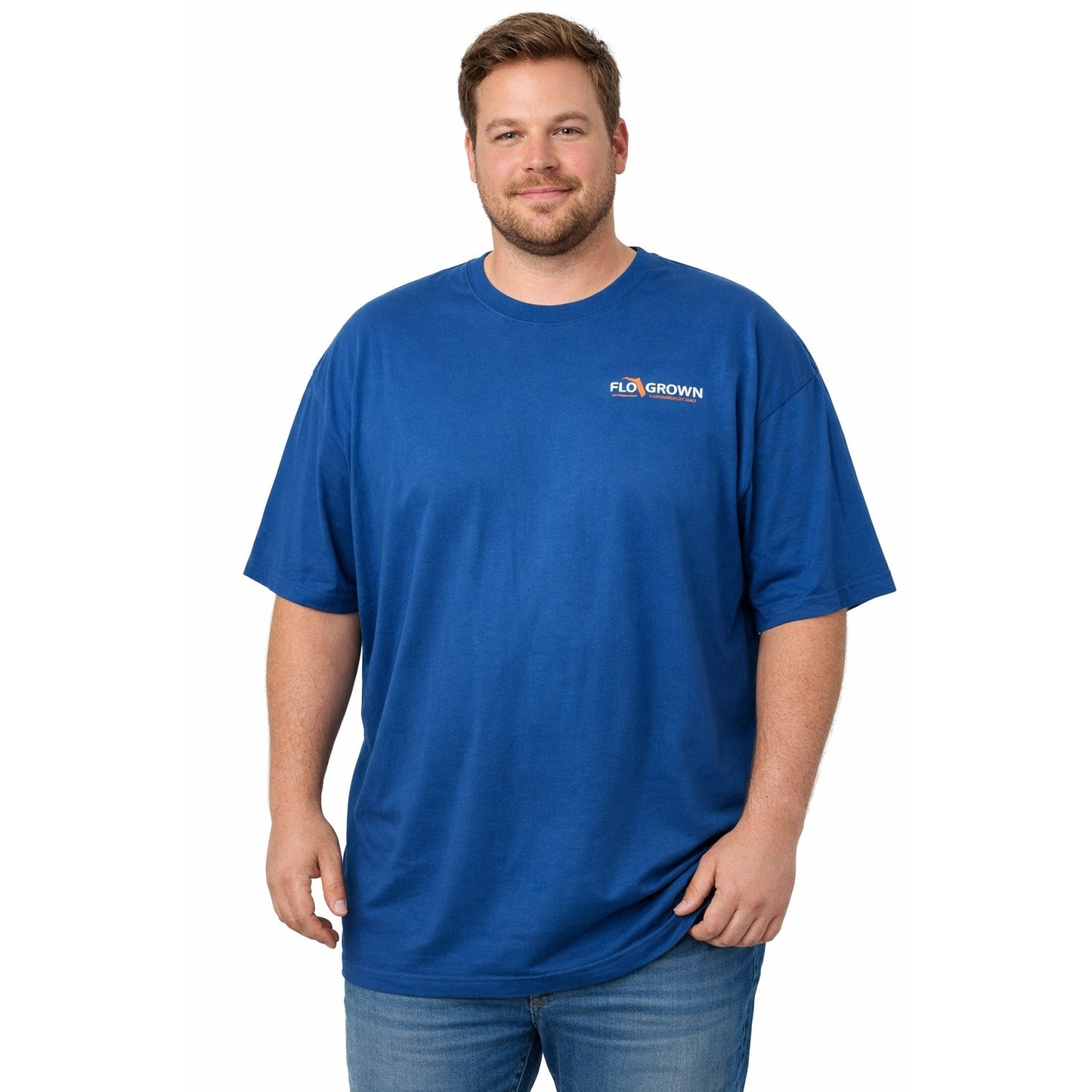 FloGrown Florida Gators Nation T-Shirt 2X Blue UF Gator Flag Graphic Tee