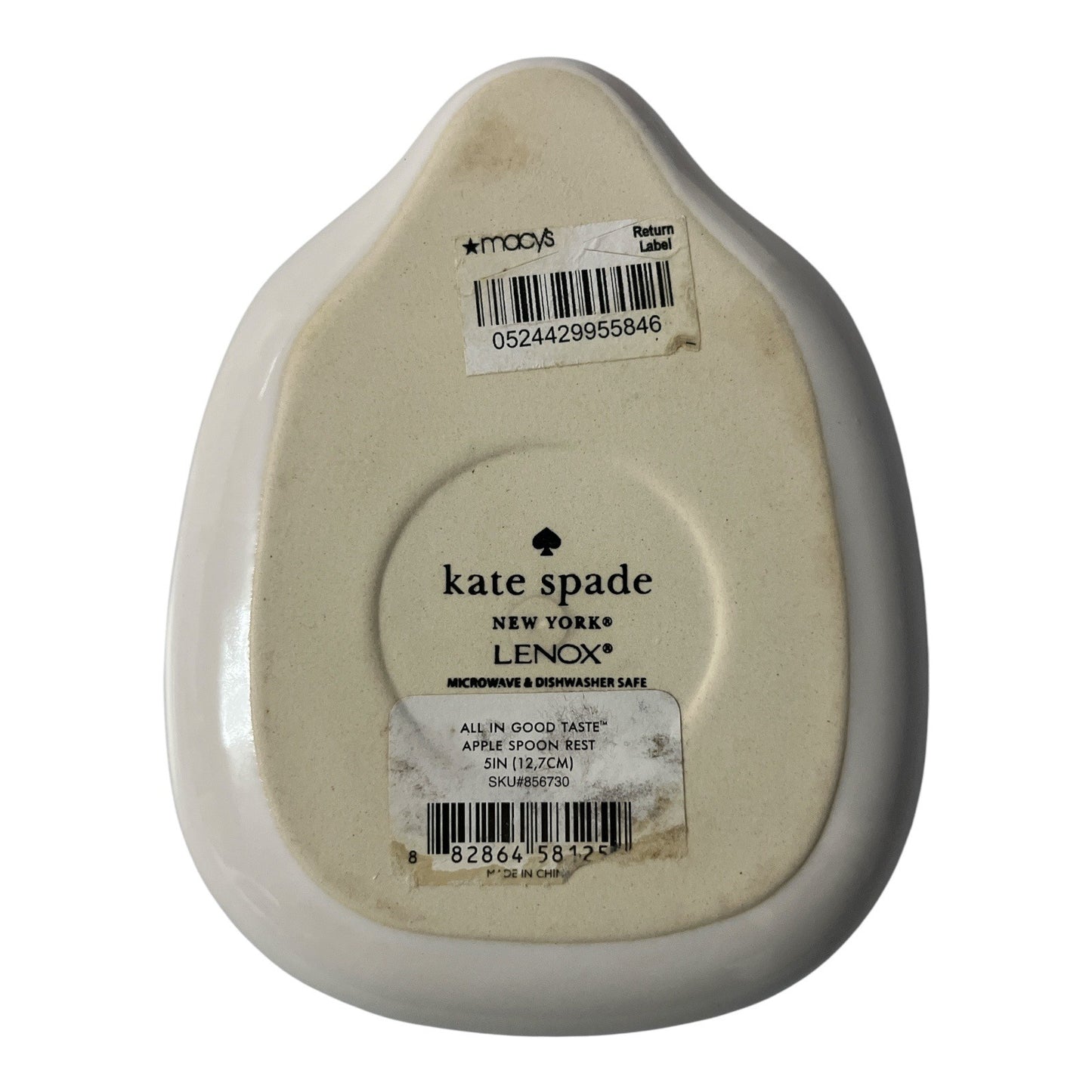Kate Spade New York Lenox “All In Good Taste” Apple Spoon Rest