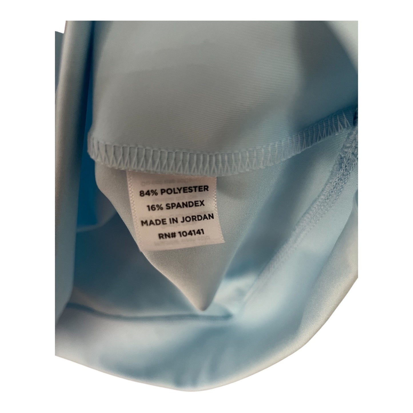 Walter Hagen Essentials Men’s XL Light Blue Sleeveless Golf Vest – Performance Zip Mock Neck – 2020s