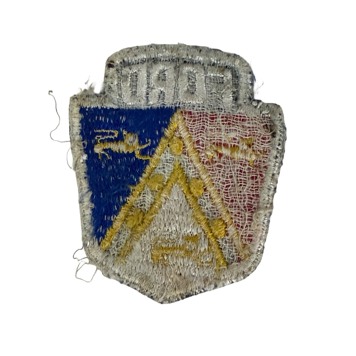 Vintage Ford Motor Company Three Lion Crest Embroidered Sew On Patch 2.75 Inch