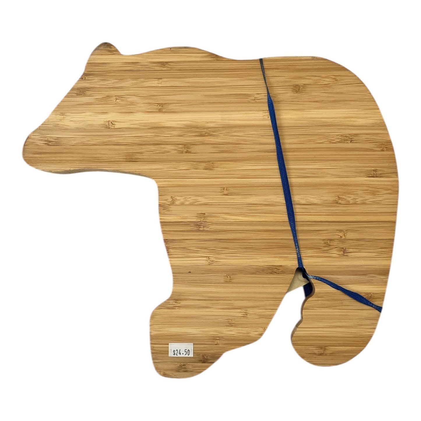 North West Laser Design Alaska Bear Shaped Bamboo Cutting Board