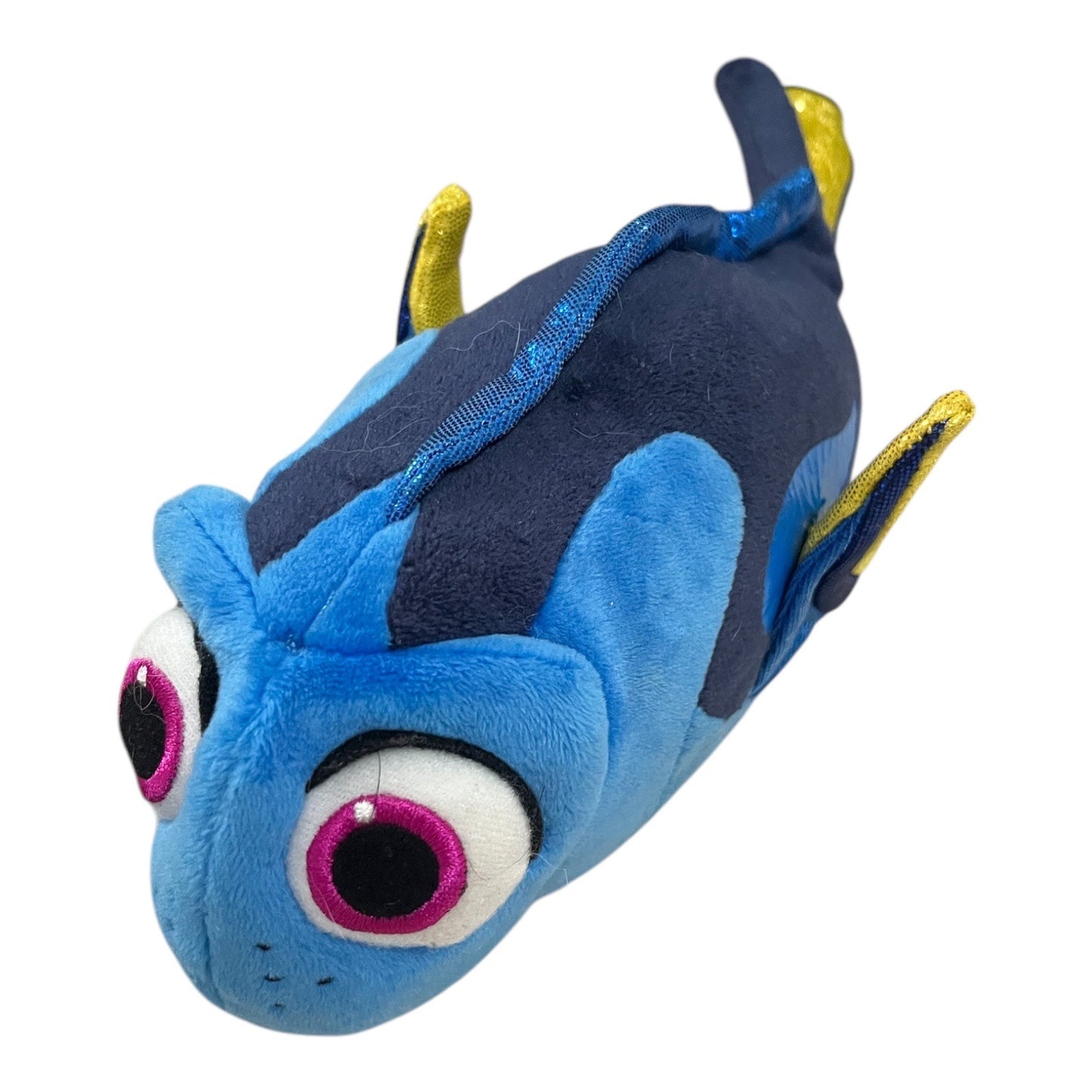 Disney Finding Dory TY Sparkle Dory Plush Beanie Baby – 9.5" – Good Condition, No Hang Tag