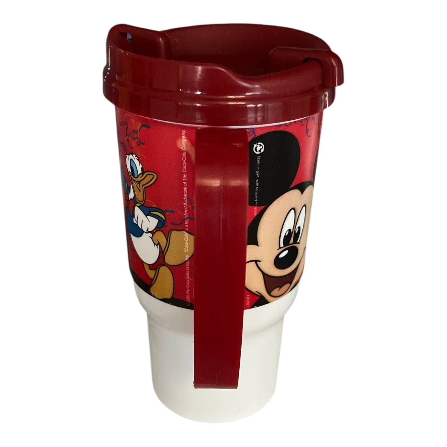 Disney Parks “Celebrate Today” Travel Mug – Coca-Cola – Mickey, Donald, Goofy