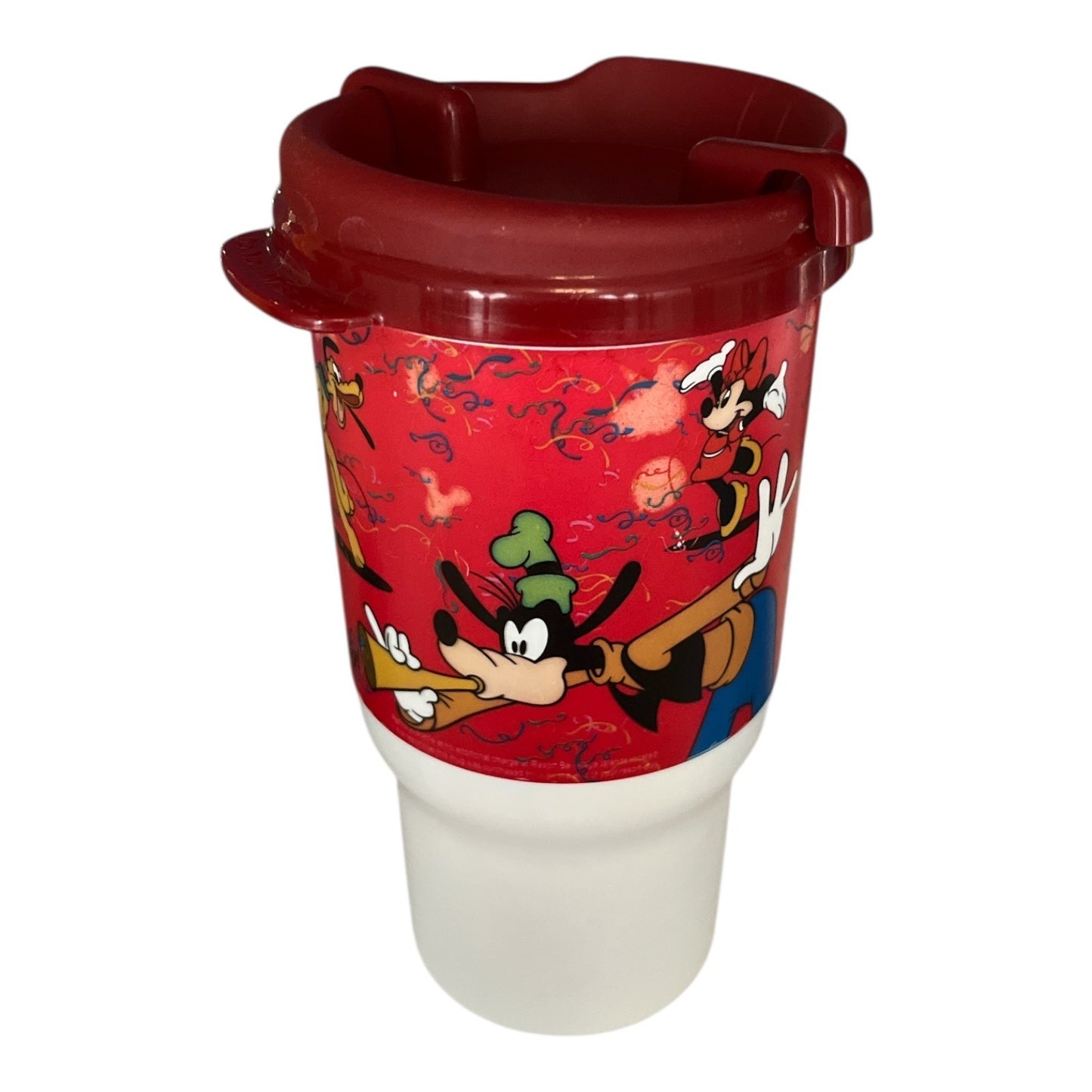 Disney Parks “Celebrate Today” Travel Mug – Coca-Cola – Mickey, Donald, Goofy