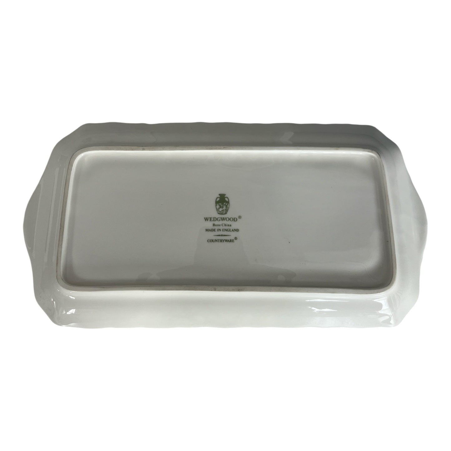 Wedgwood Countryware Bone China Rectangular Serving Tray – Made in England