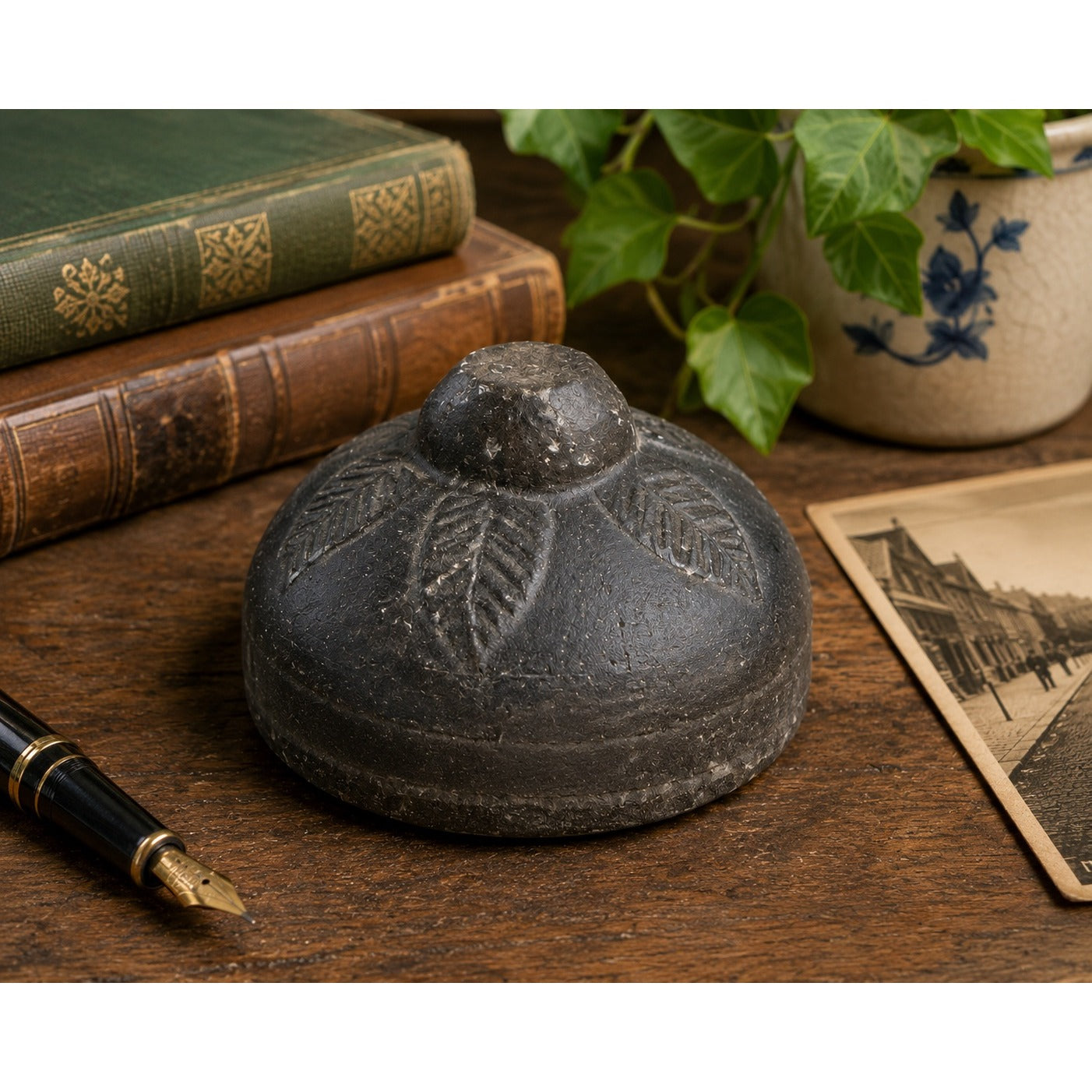 Vintage Buckeye Portland Cement Co 1891 Souvenir Cement Paperweight Bellefontaine Ohio