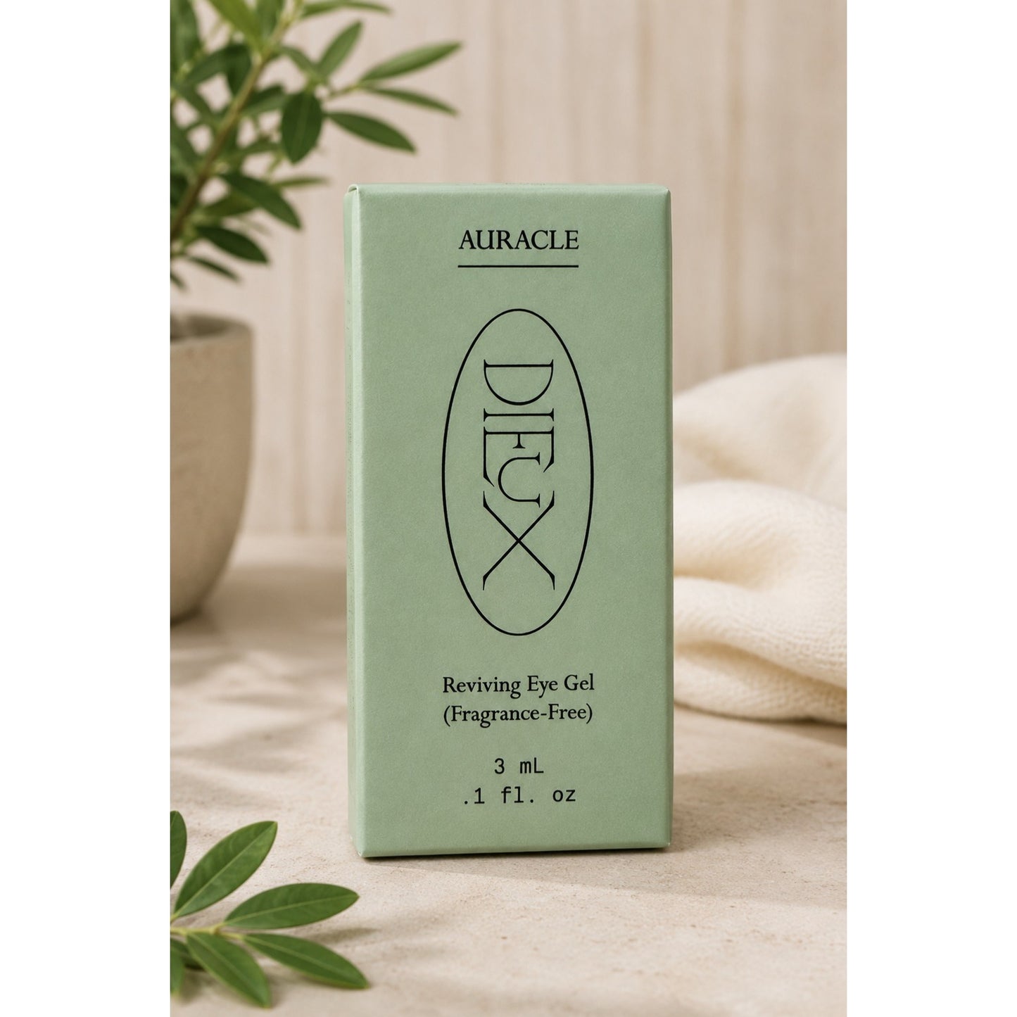 Auracle Reviving Eye Gel Size 3mL Hydrating Under Eye Treatment